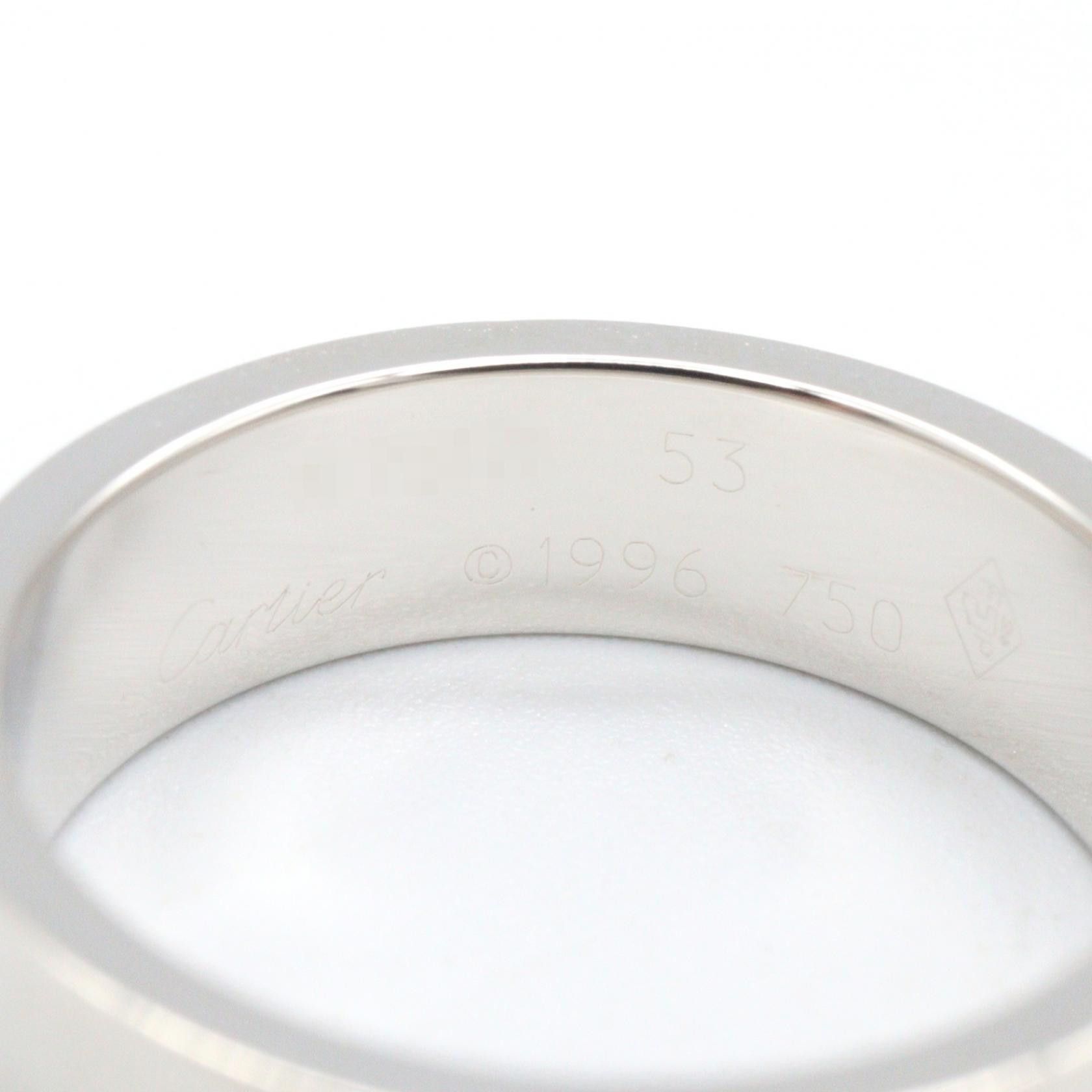 Cartier Cartier Cartier Love Au750 White Gold Ring Size 11.5 Precious Metal Ring B4084700 DUTY FREE for USA Size ONE SIZE - 3 Thumbnail