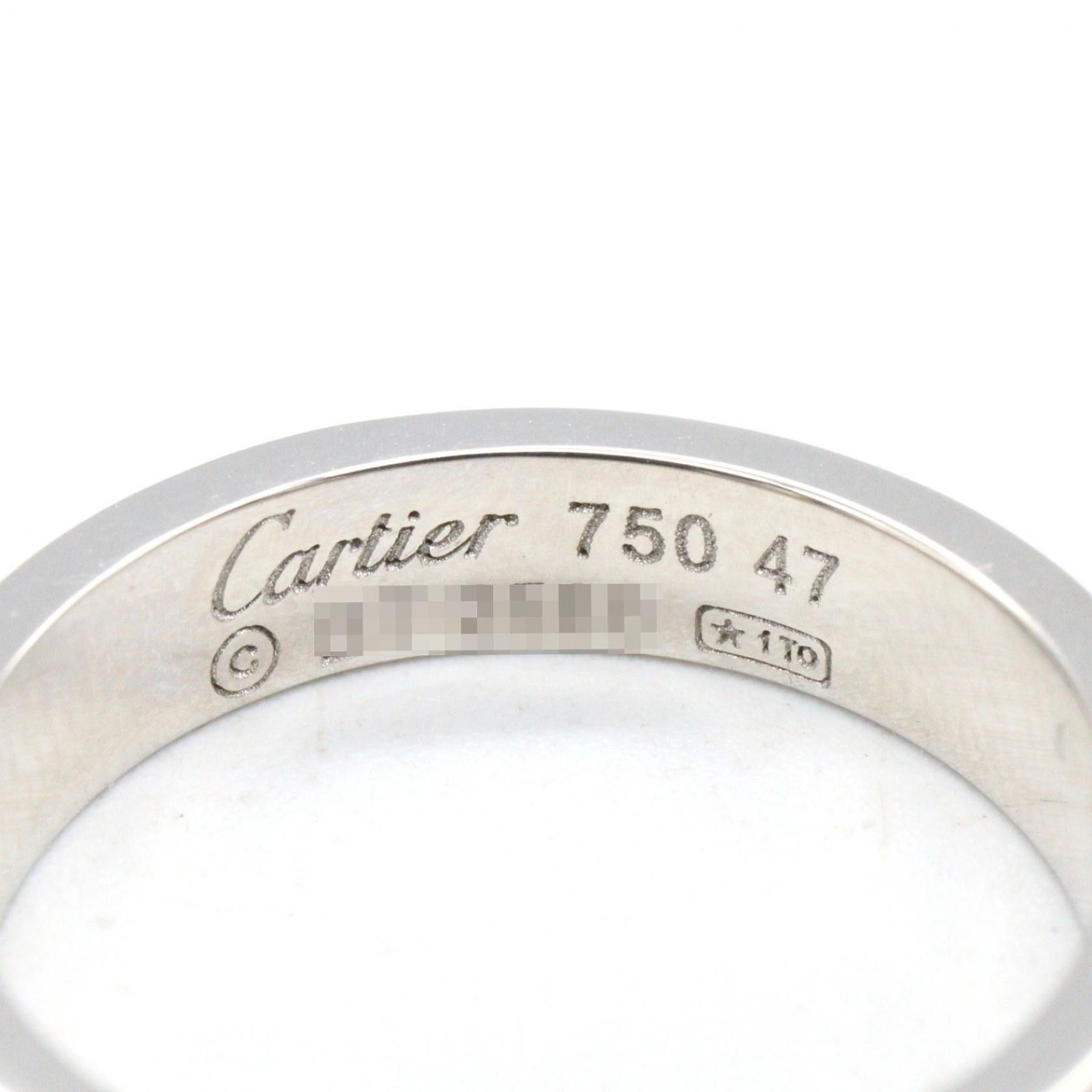 Cartier Cartier Cartier Mini Love Au750 White Gold Ring Size 47 Precious Metal Ring B4085100 DUTY FREE for USA Size ONE SIZE - 3 Thumbnail