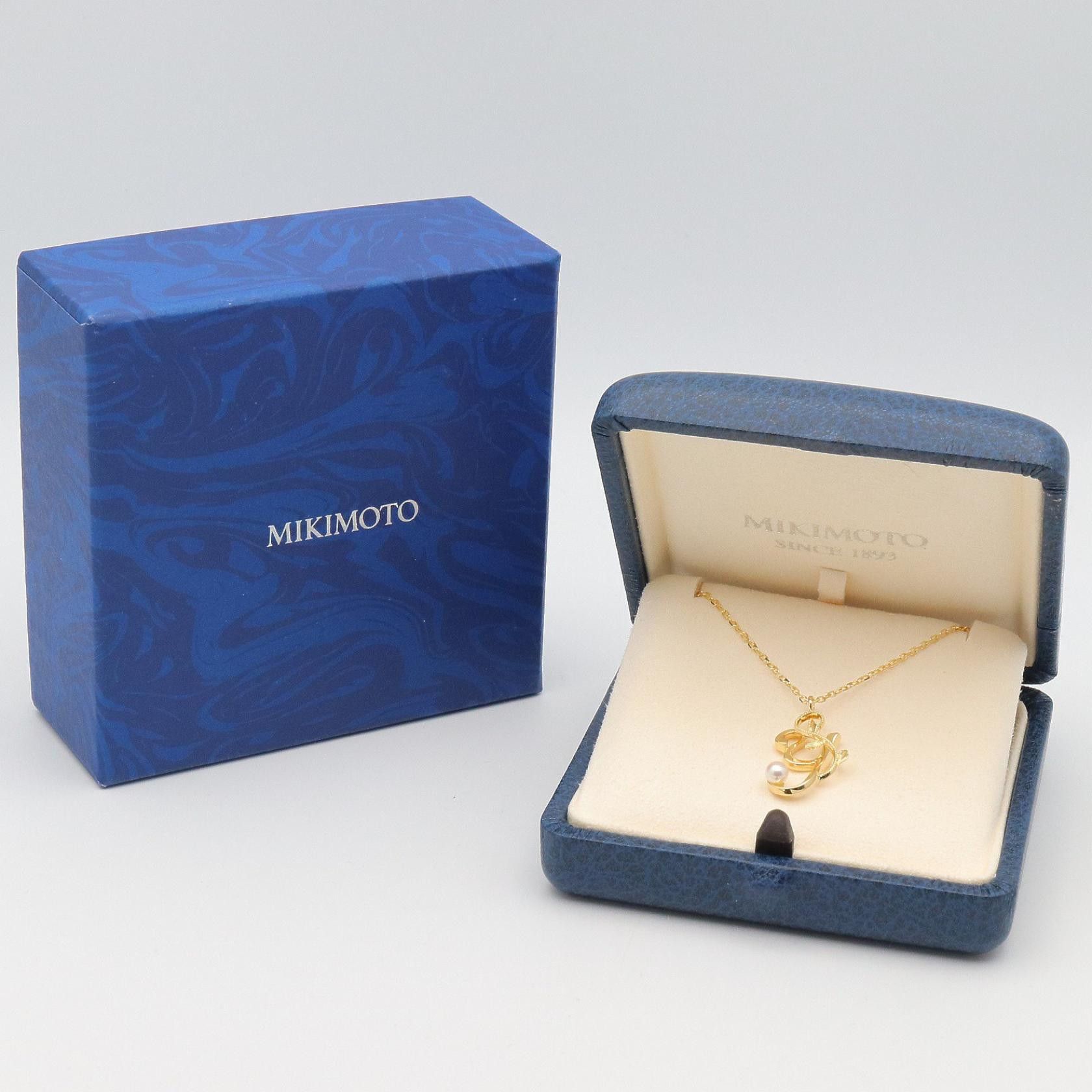 Mikimoto Mikimoto Mikimoto Initial Pearl Au750 Necklace Precious Metal Necklace DUTY FREE for USA Size ONE SIZE - 6 Thumbnail