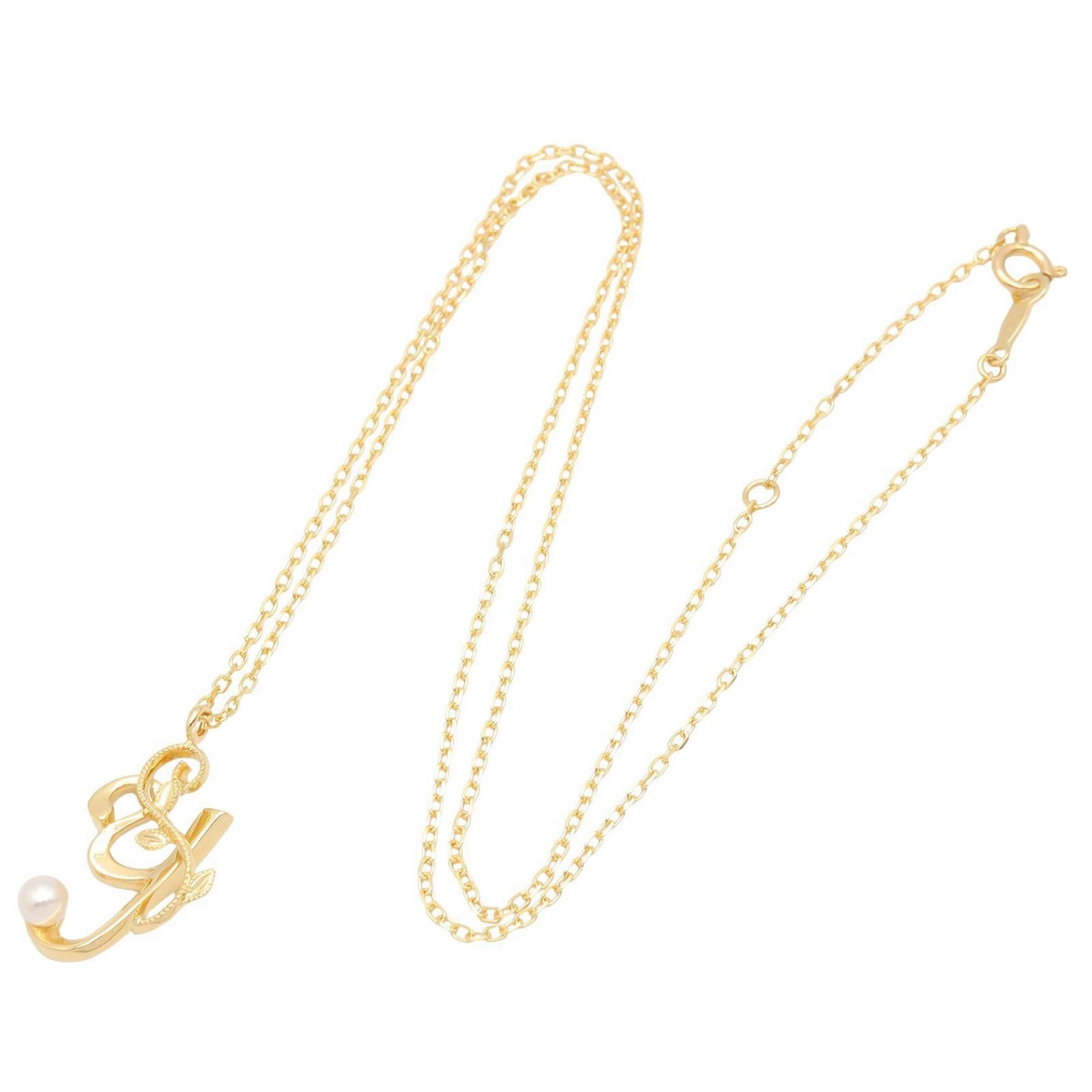 Mikimoto Mikimoto Mikimoto Initial Pearl Au750 Necklace Precious Metal Necklace DUTY FREE for USA Size ONE SIZE - 2 Thumbnail