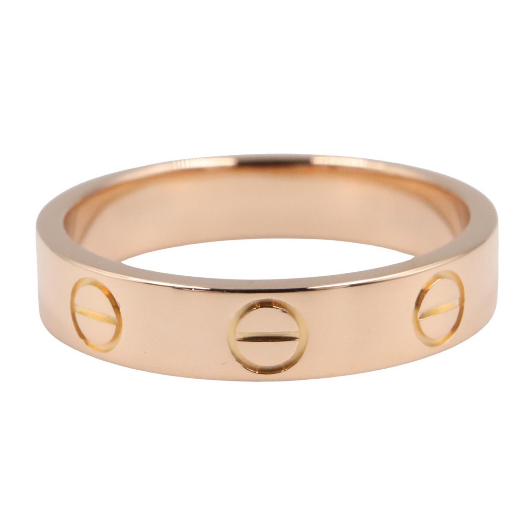 Cartier Cartier Cartier Mini Love Au750 Ring Size 8 Precious Metal Ring B4049748 DUTY FREE for USA Size ONE SIZE - 2 Thumbnail