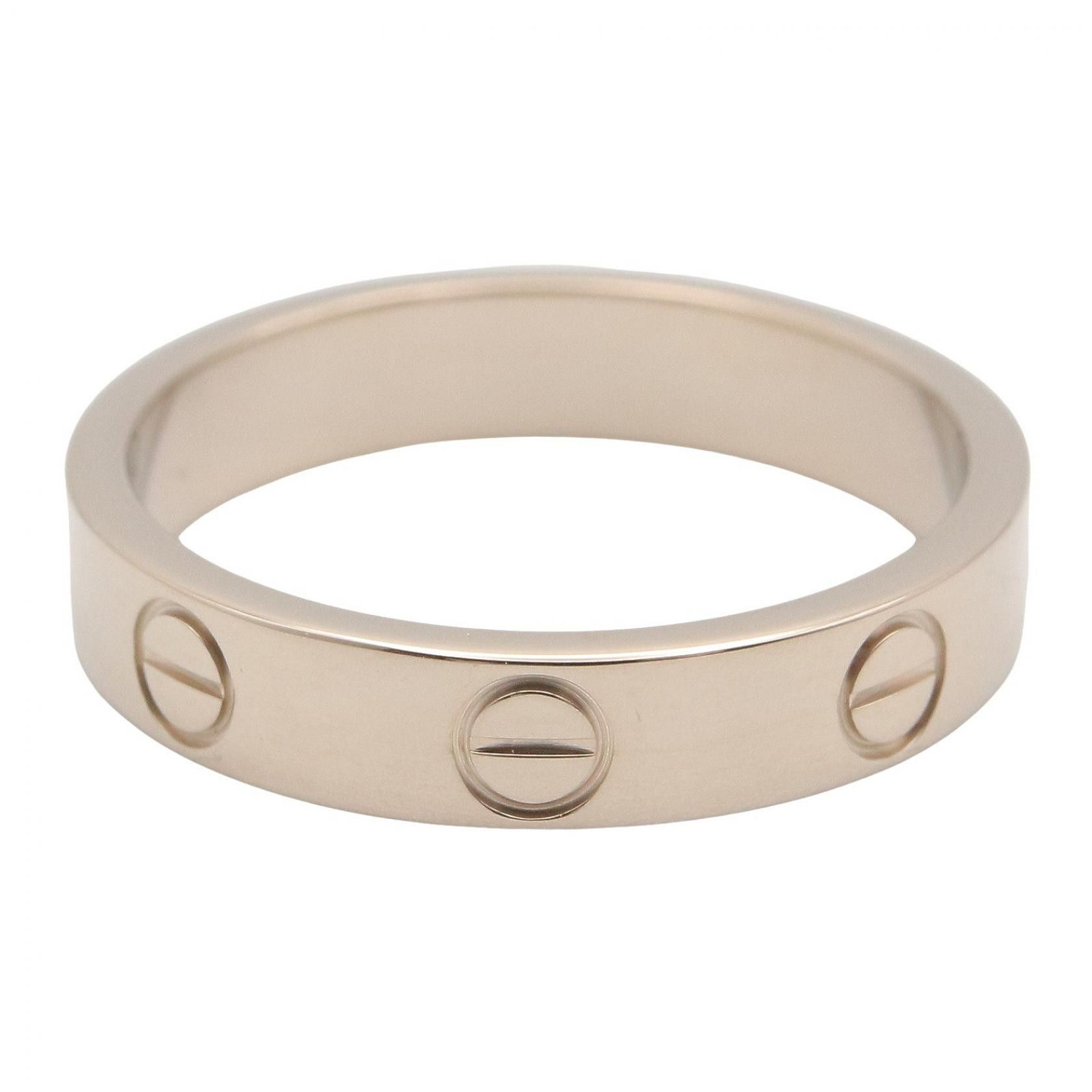 Cartier Cartier Cartier Mini Love Au750 White Gold Ring Size 9.5 Precious Metal Ring B4049650 DUTY FREE for USA Size ONE SIZE - 2 Thumbnail
