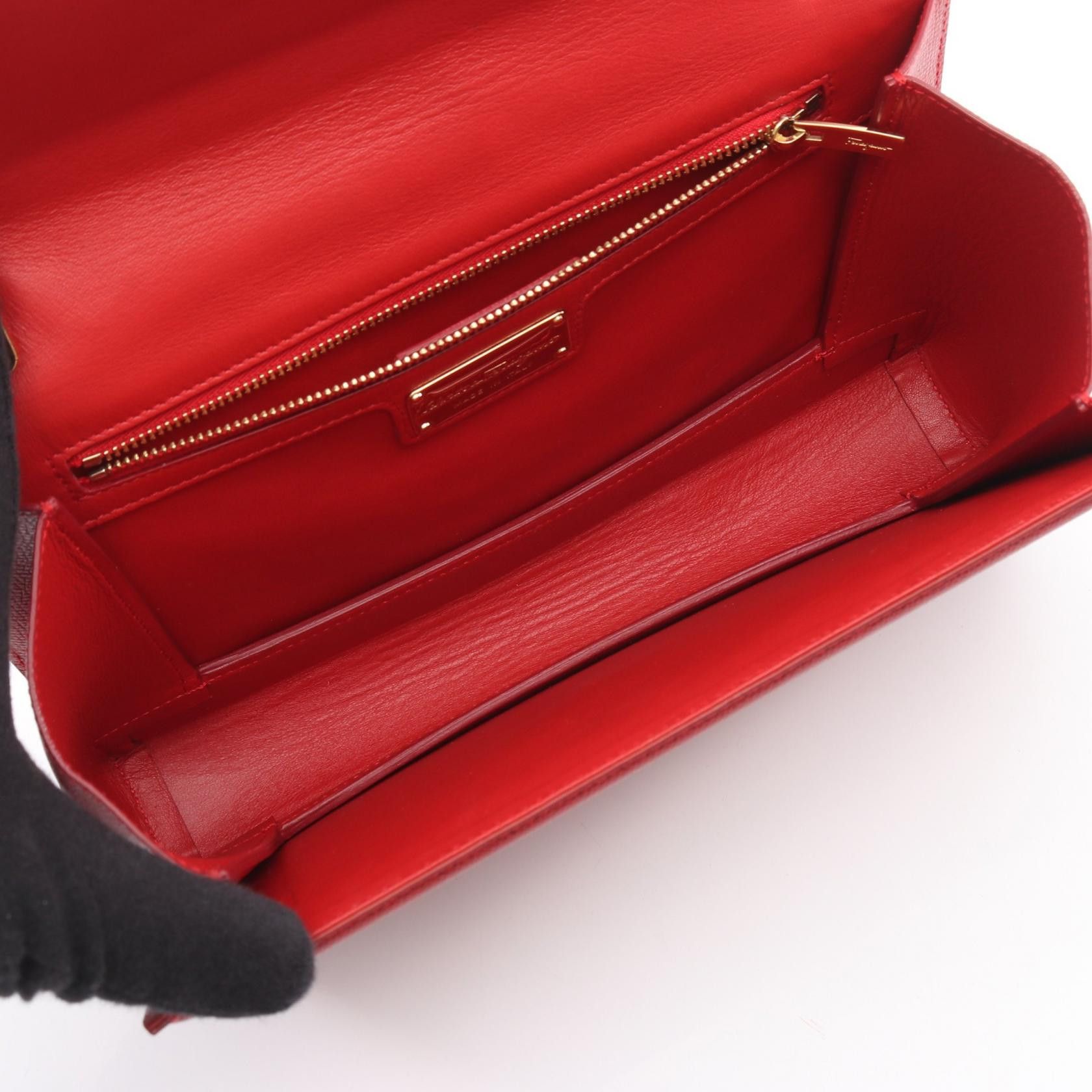 Salvatore Ferragamo Salvatore Ferragamo Salvatore Ferragamo Vara Ribbon Leather Shoulder Bag Leather Shoulder Bag 21G462 DUTY FREE for USA Size ONE SIZE - 3 Thumbnail