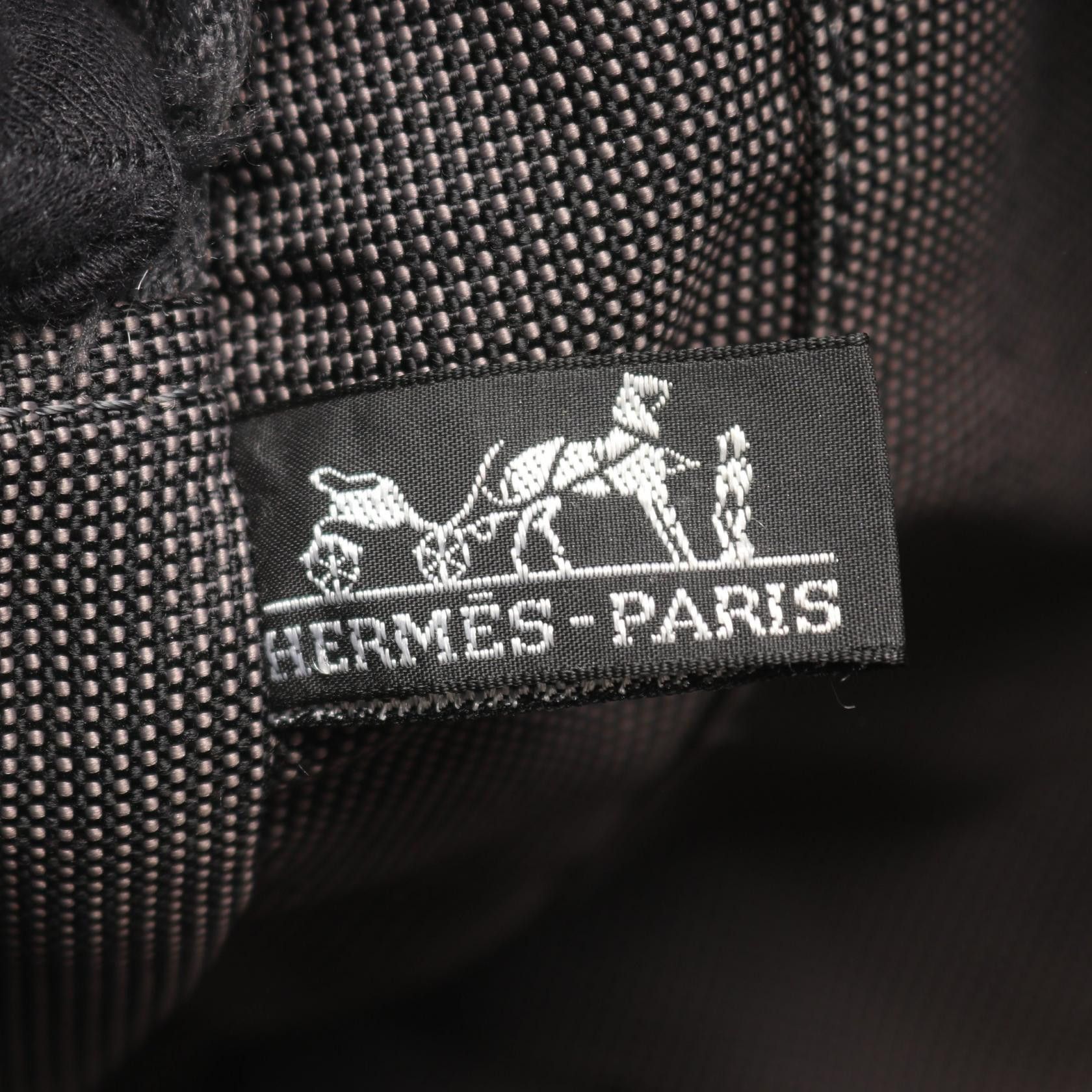 Hermes Hermes Hermes Herline MM Nylon Canvas Tote Bag Textile Tote Bag DUTY FREE for USA Size ONE SIZE - 4 Thumbnail