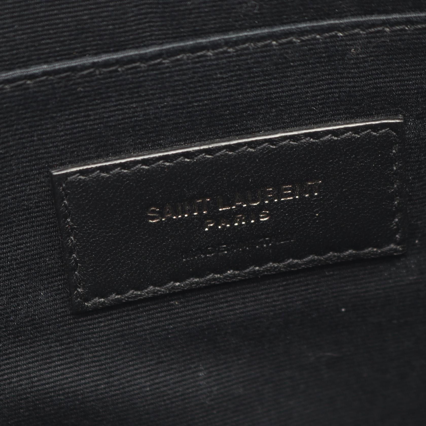Yves Saint Laurent Yves Saint Laurent Saint Laurent Paris RIVE GAUCHE Canvas Leather Clutch Bag Textile Clutch Bag 581369 DUTY FREE for USA Size ONE SIZE - 4 Thumbnail
