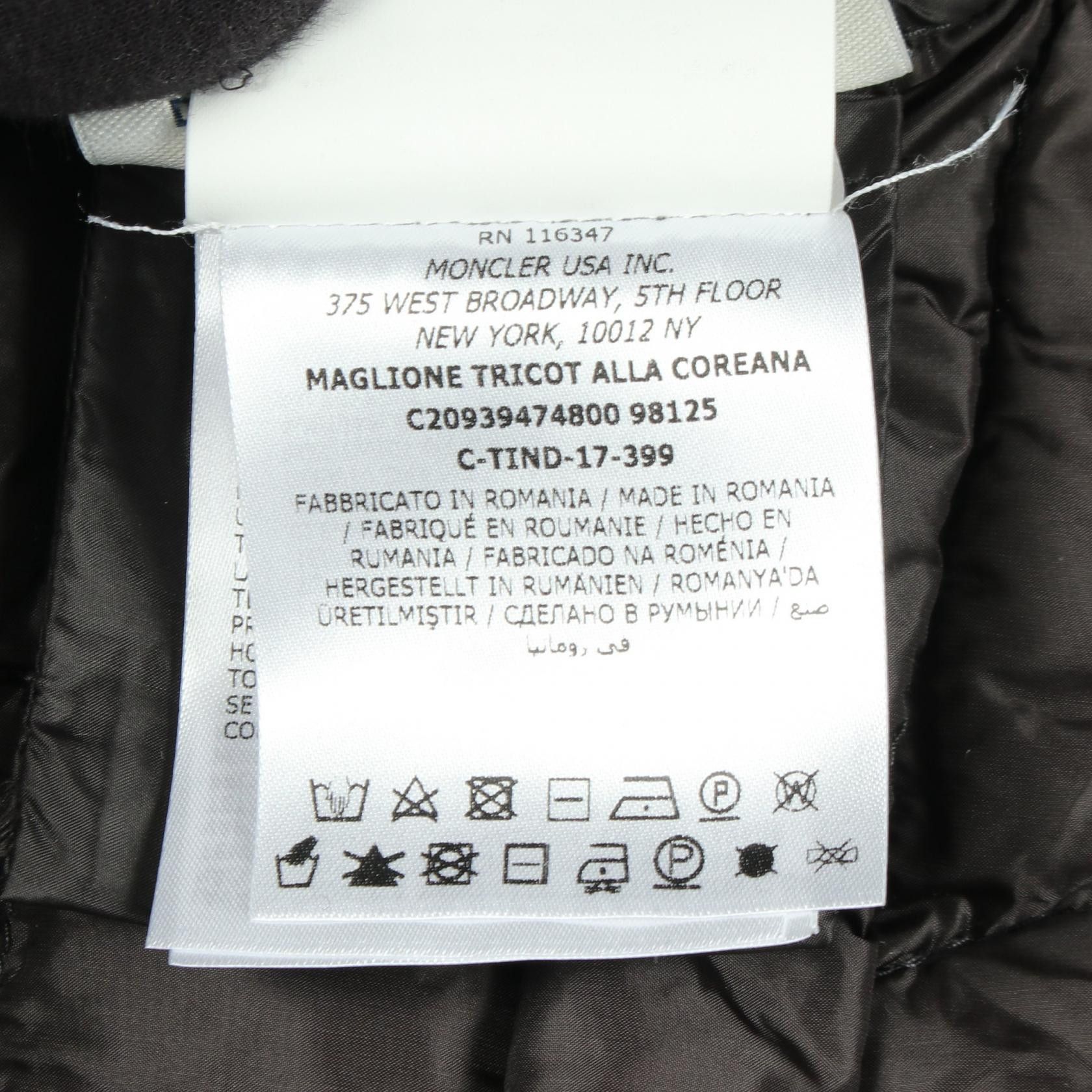 Moncler Moncler Moncler Knit Panel Down Jacket Textile Outerwear 9474800 DUTY FREE for USA Size ONE SIZE - 5 Thumbnail