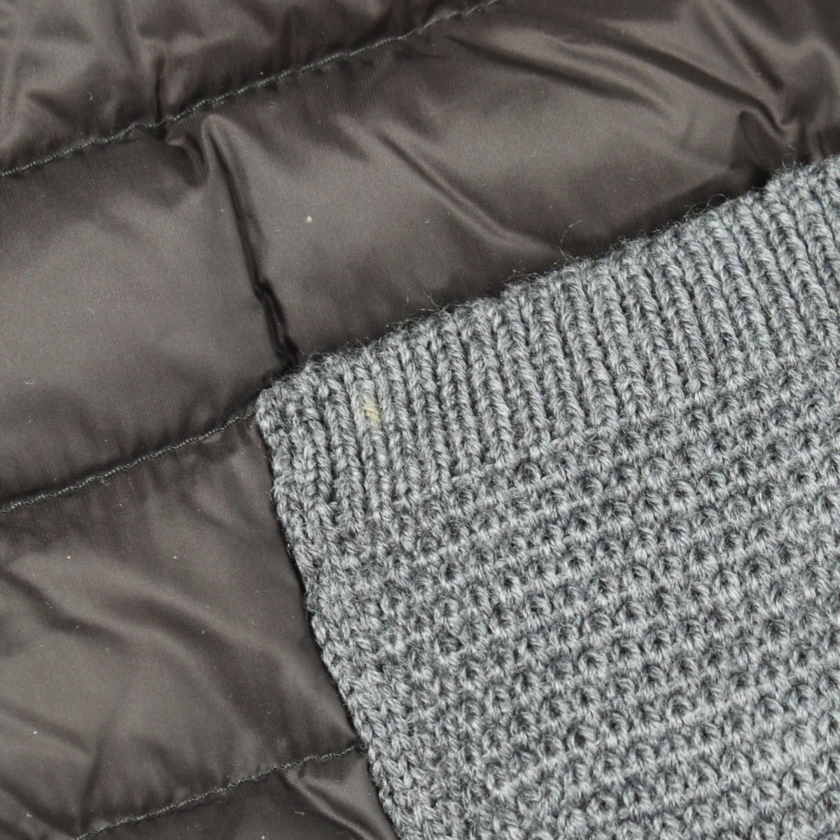 Moncler Moncler Moncler Knit Panel Down Jacket Textile Outerwear 9474800 DUTY FREE for USA Size ONE SIZE - 9 Thumbnail