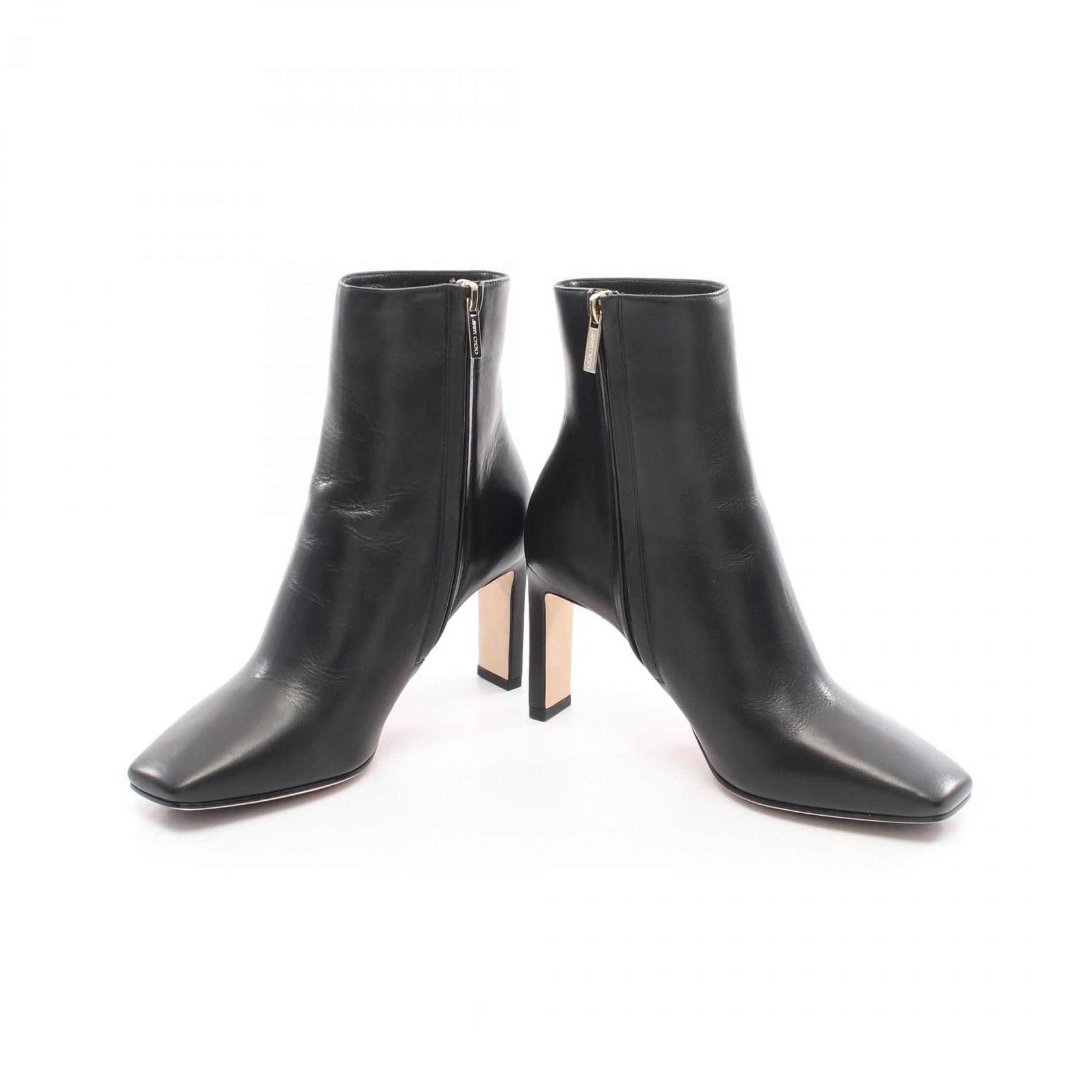Jimmy Choo Jimmy Choo Jimmy Choo MINORI Leather Boots Leather Shoes DUTY FREE for USA Size ONE SIZE - 3 Thumbnail