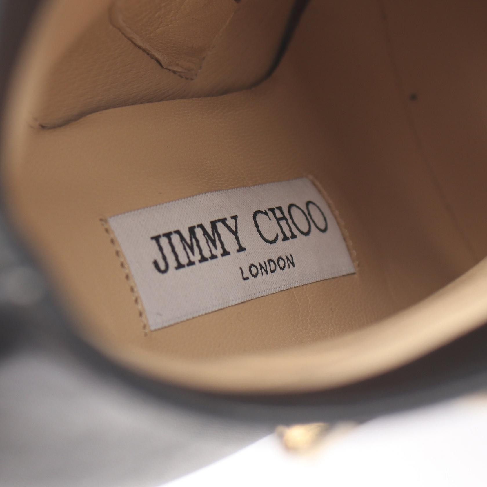 Jimmy Choo Jimmy Choo Jimmy Choo MINORI Leather Boots Leather Shoes DUTY FREE for USA Size ONE SIZE - 5 Thumbnail