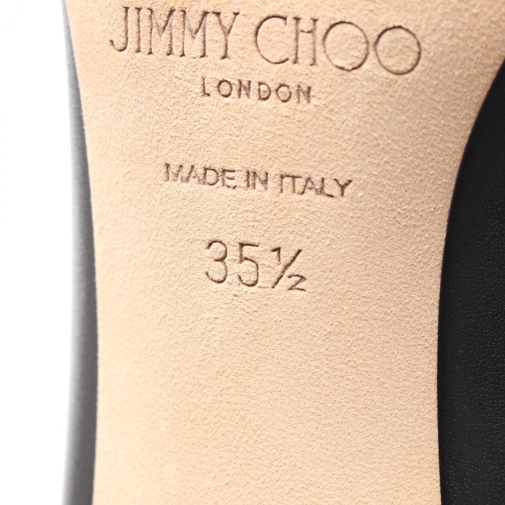 Jimmy Choo Jimmy Choo Jimmy Choo MINORI Leather Boots Leather Shoes DUTY FREE for USA Size ONE SIZE - 6 Thumbnail