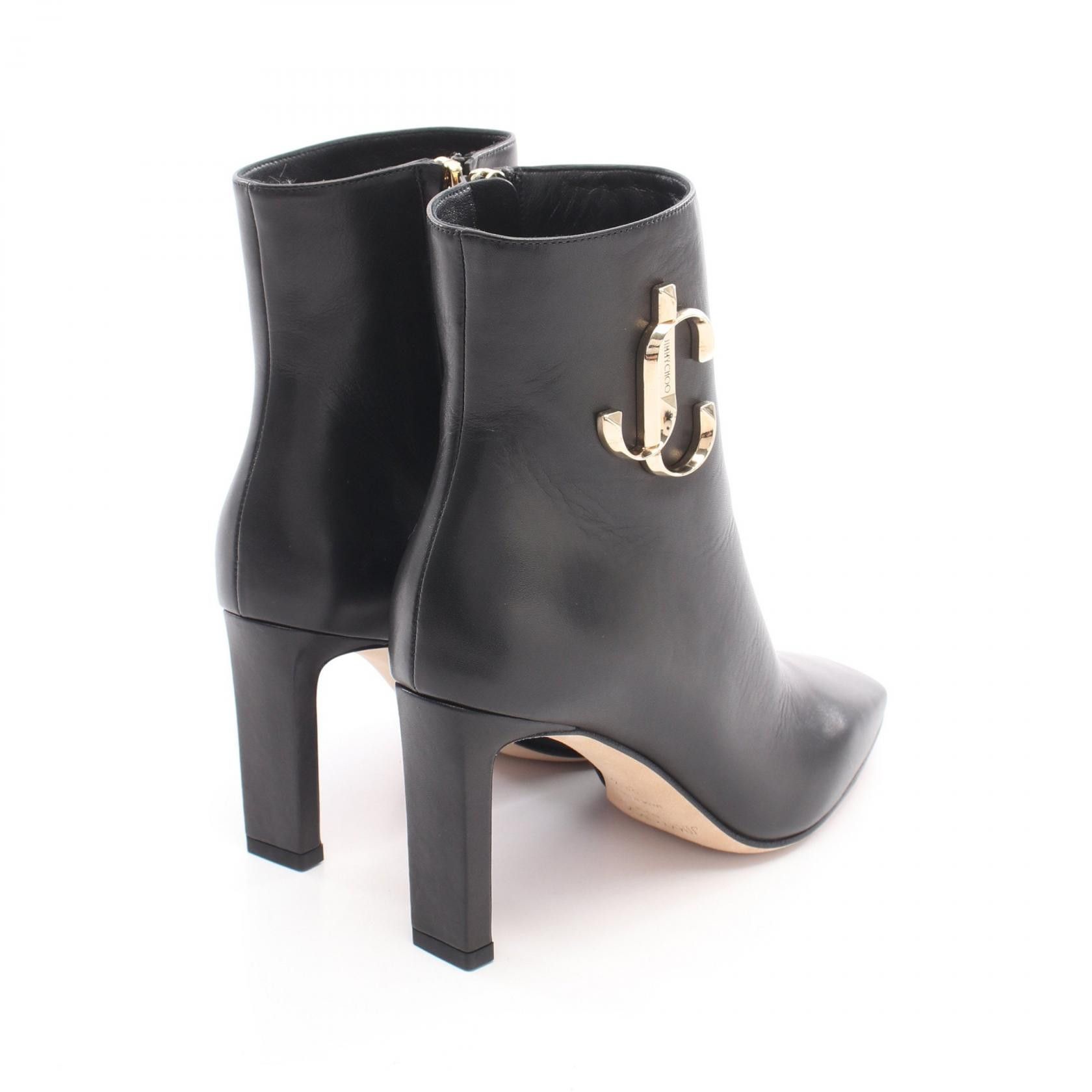 Jimmy Choo Jimmy Choo Jimmy Choo MINORI Leather Boots Leather Shoes DUTY FREE for USA Size ONE SIZE - 2 Thumbnail
