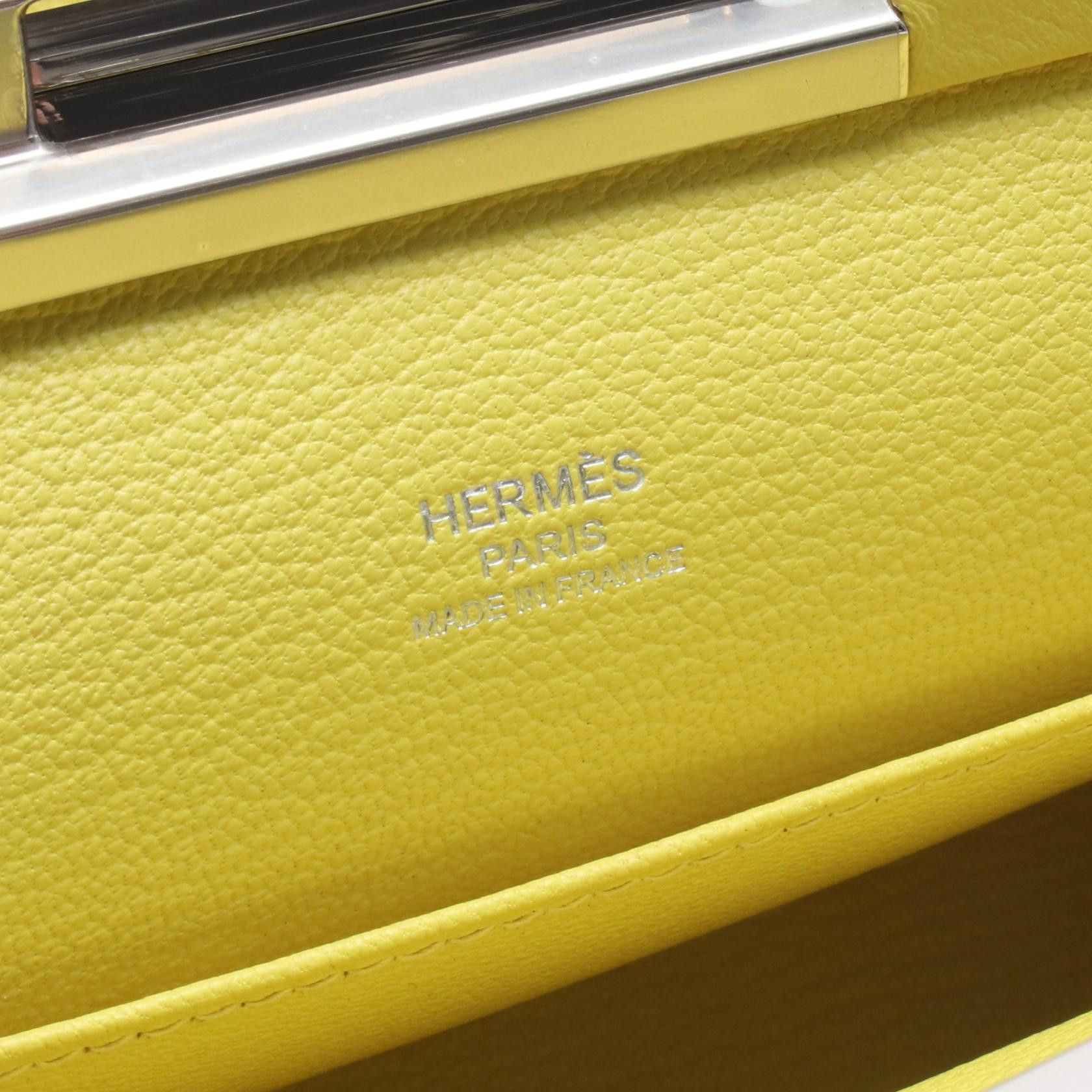 Hermes Hermes Hermes Click H21 Evercolor Leather Shoulder Bag Leather Shoulder Bag D DUTY FREE for USA Size ONE SIZE - 4 Thumbnail