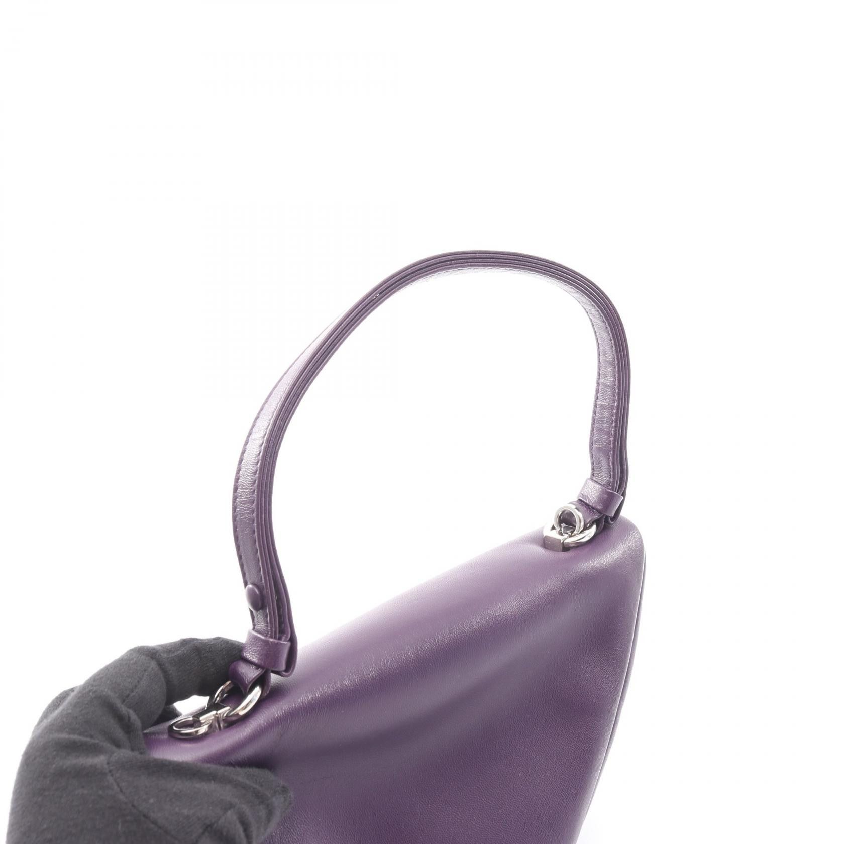 Prada Prada Prada Triangle 2way Leather Handbag Leather Handbag 1BA315 DUTY FREE for USA Size ONE SIZE - 7 Thumbnail