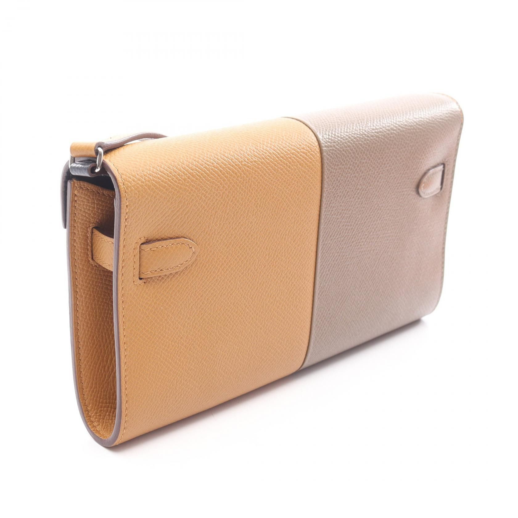 Hermes Hermes Hermes Kelly to Go Cassac Evercolor shoulder bag Leather Shoulder Bag Z DUTY FREE for USA Size ONE SIZE - 2 Thumbnail