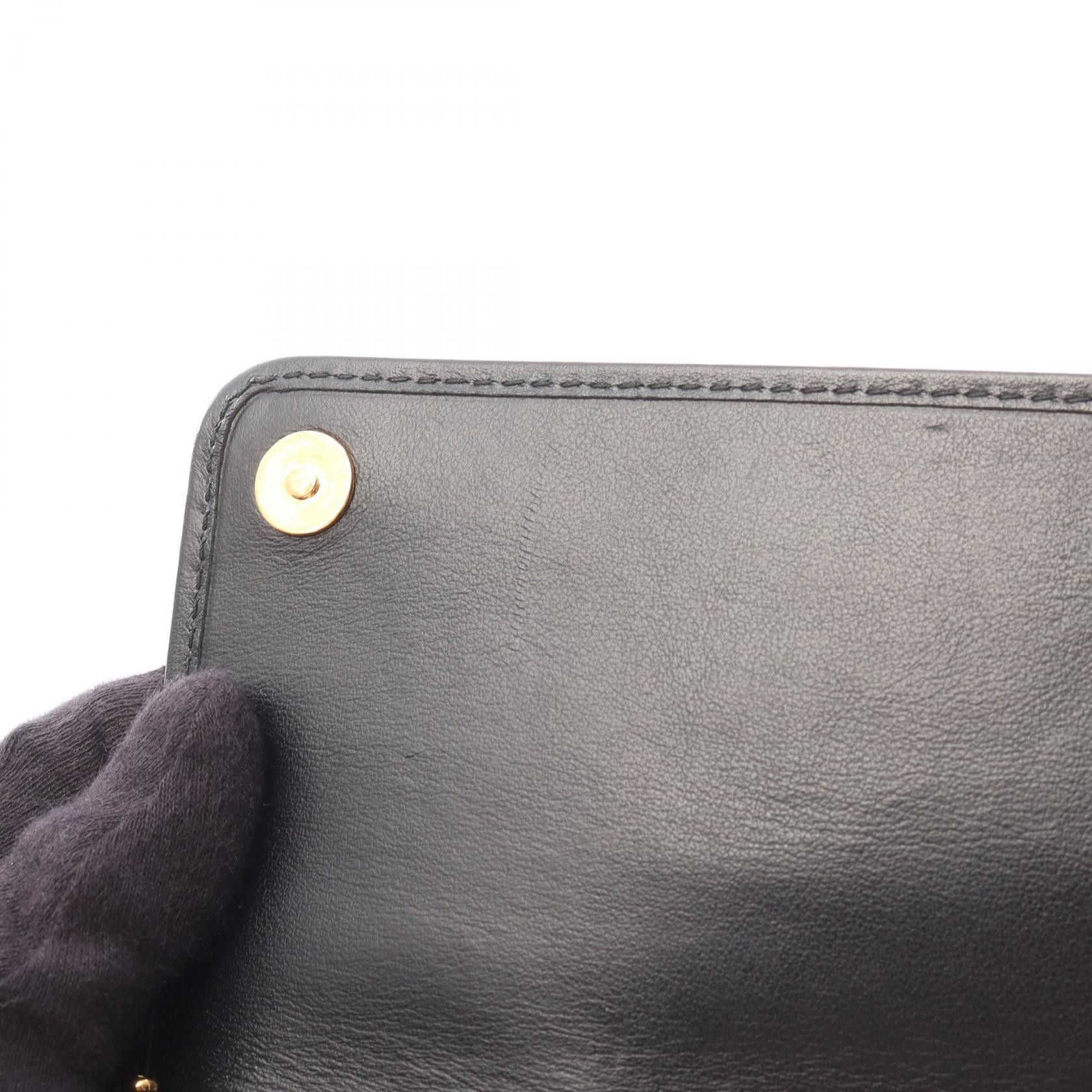 Prada Prada Prada VELLUTO RICAMO long bifold wallet Textile Long Wallet 1MH019 DUTY FREE for USA Size ONE SIZE - 5 Thumbnail