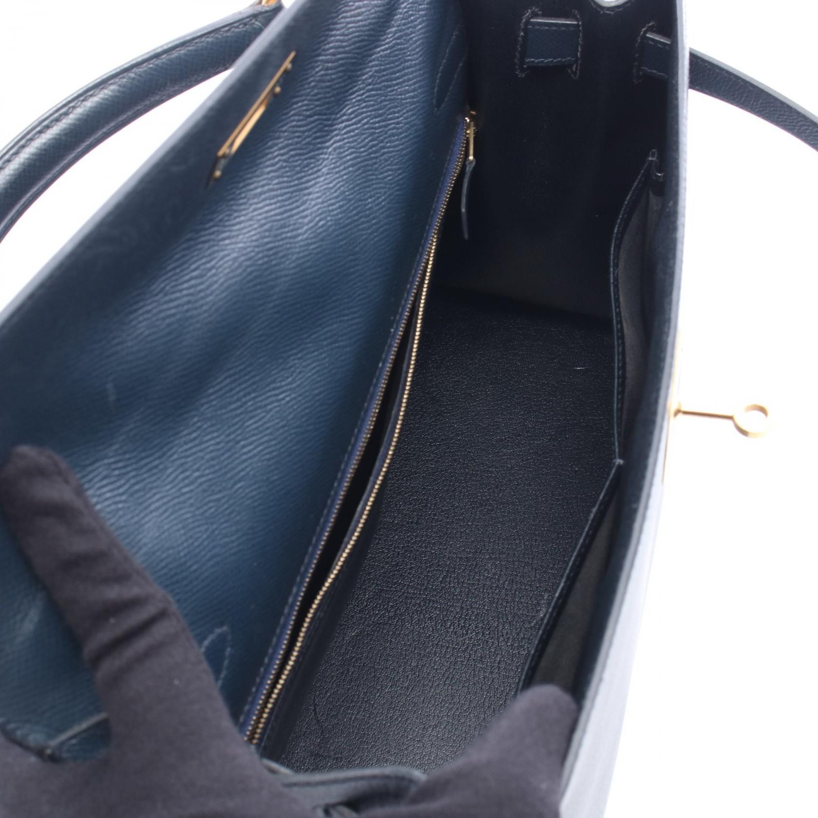 Hermes Hermes Hermes Kelly32 Cuir Chevre Mysore Handbag Leather Handbag Y DUTY FREE for USA Size ONE SIZE - 3 Thumbnail