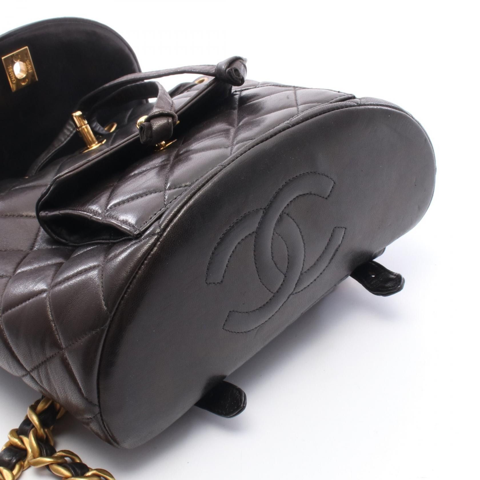 Chanel Chanel Chanel Matelasse Lambskin Backpack Leather Backpack DUTY FREE for USA Size ONE SIZE - 7 Thumbnail