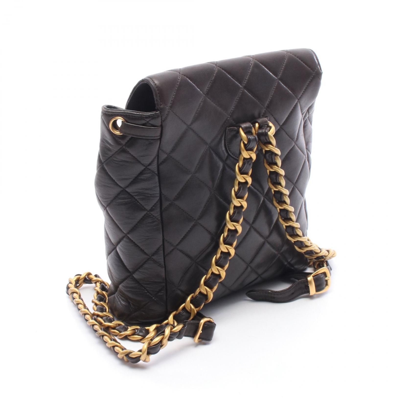 Chanel Chanel Chanel Matelasse Lambskin Backpack Leather Backpack DUTY FREE for USA Size ONE SIZE - 2 Thumbnail