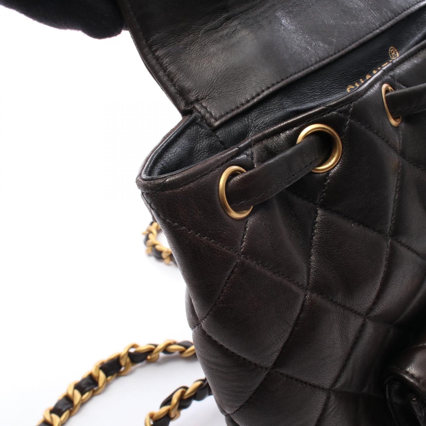 Chanel Chanel Chanel Matelasse Lambskin Backpack Leather Backpack DUTY FREE for USA Size ONE SIZE - 8 Thumbnail