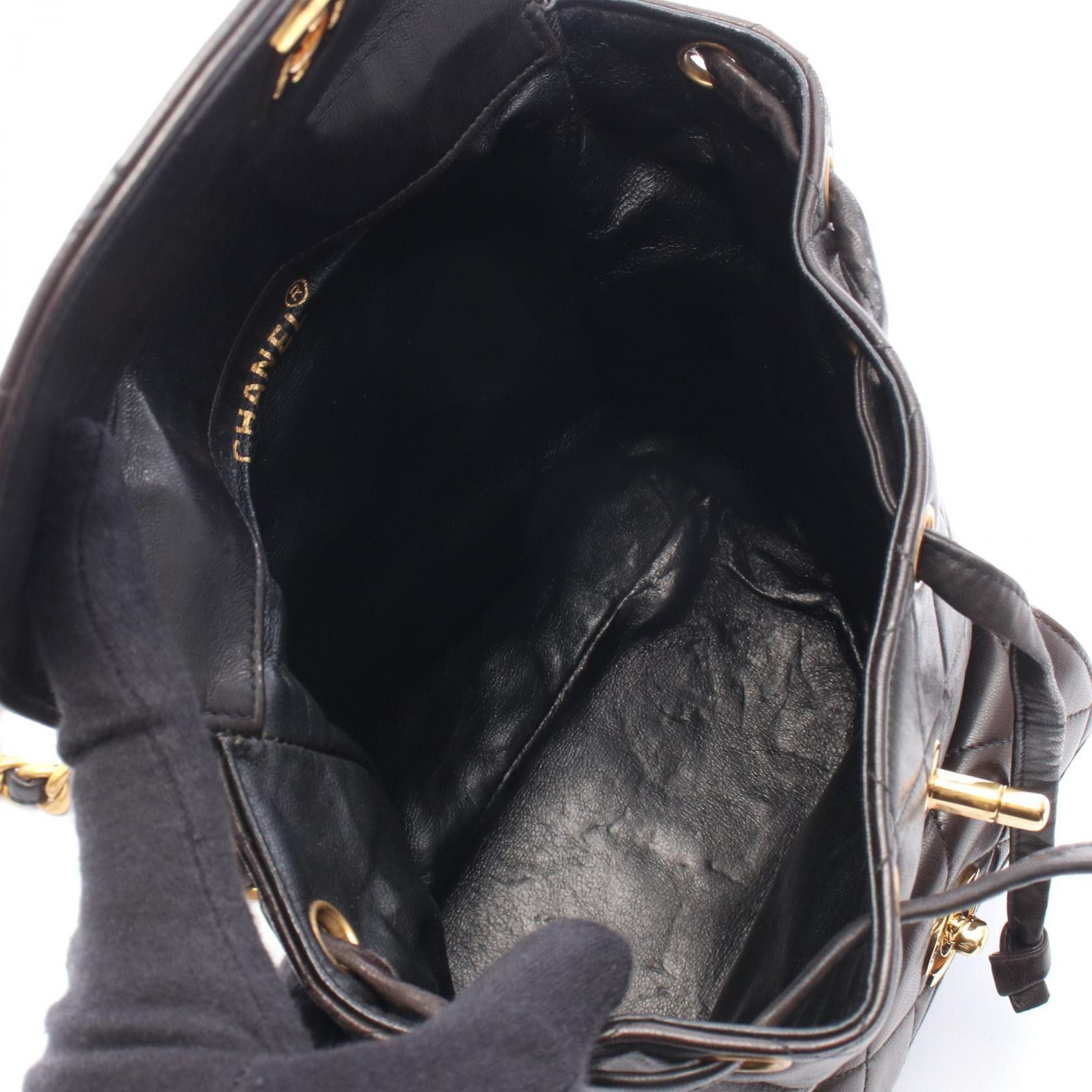 Chanel Chanel Chanel Matelasse Lambskin Backpack Leather Backpack DUTY FREE for USA Size ONE SIZE - 3 Thumbnail