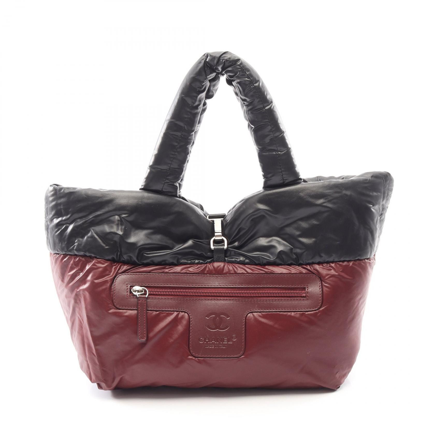 Chanel Chanel Chanel Cocoon Small Nylon Leather Tote Bag Textile Tote Bag A48610 DUTY FREE for USA Size ONE SIZE - 6 Thumbnail