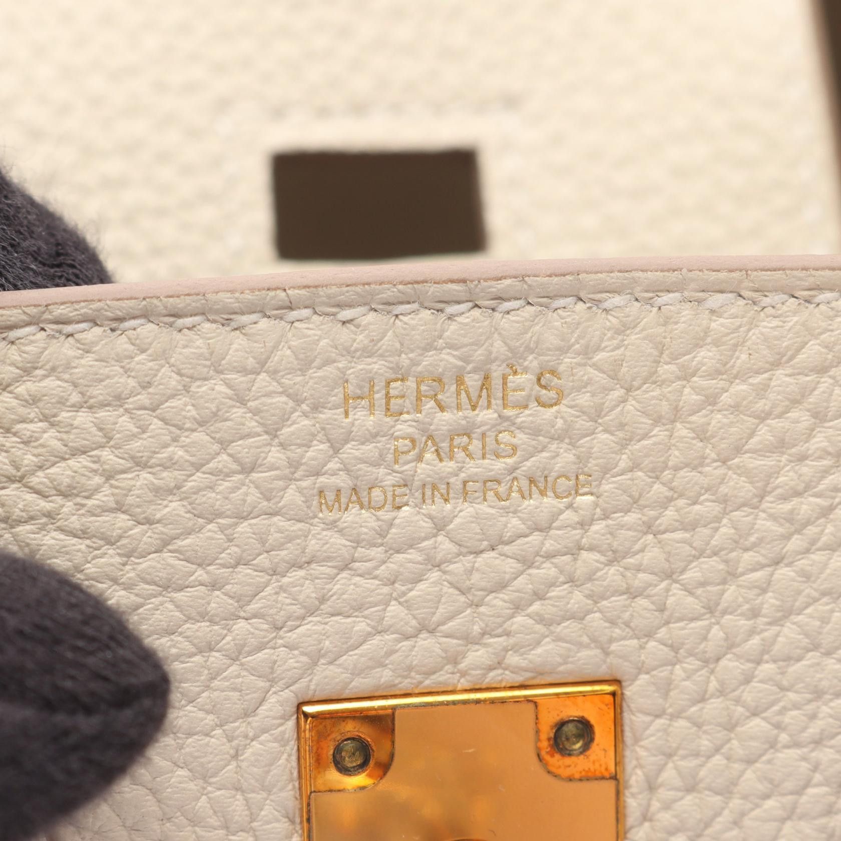 Hermes Hermes Hermes Birkin25 Togo Leather Leather Handbag Z(2021) DUTY FREE for USA Size ONE SIZE - 4 Thumbnail