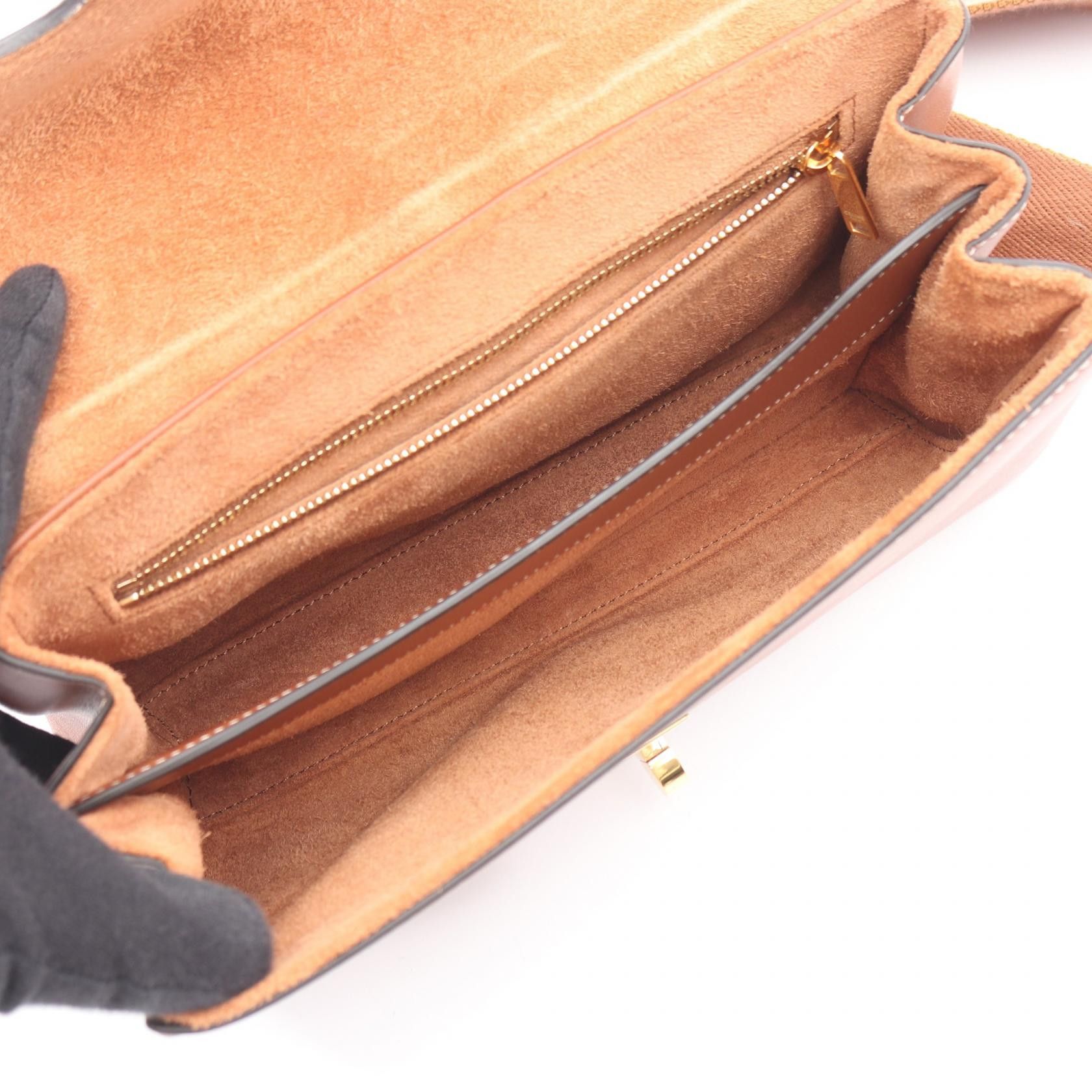 Celine Celine CELINE Teen Soft 16 Leather Shoulder Bag Leather Shoulder Bag 196853CR8 DUTY FREE for USA Size ONE SIZE - 3 Thumbnail