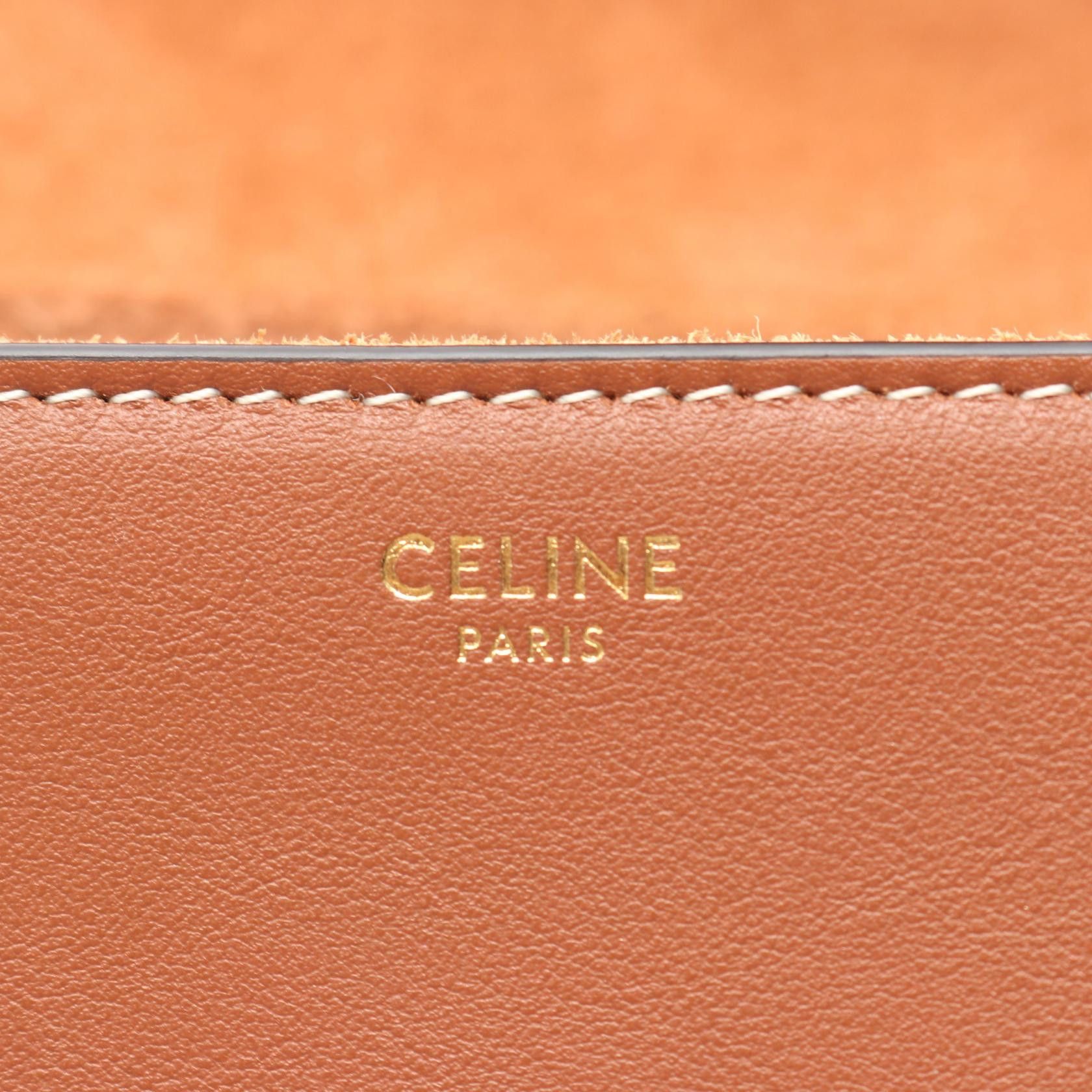 Celine Celine CELINE Teen Soft 16 Leather Shoulder Bag Leather Shoulder Bag 196853CR8 DUTY FREE for USA Size ONE SIZE - 4 Thumbnail