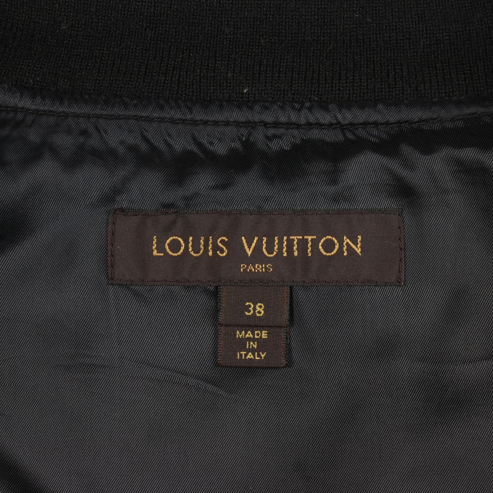 Louis Vuitton Louis Vuitton Louis Vuitton Patch Nylon Blouson Textile Outerwear RW172WXTQFDVB02 DUTY FREE for USA Size ONE SIZE - 3 Thumbnail