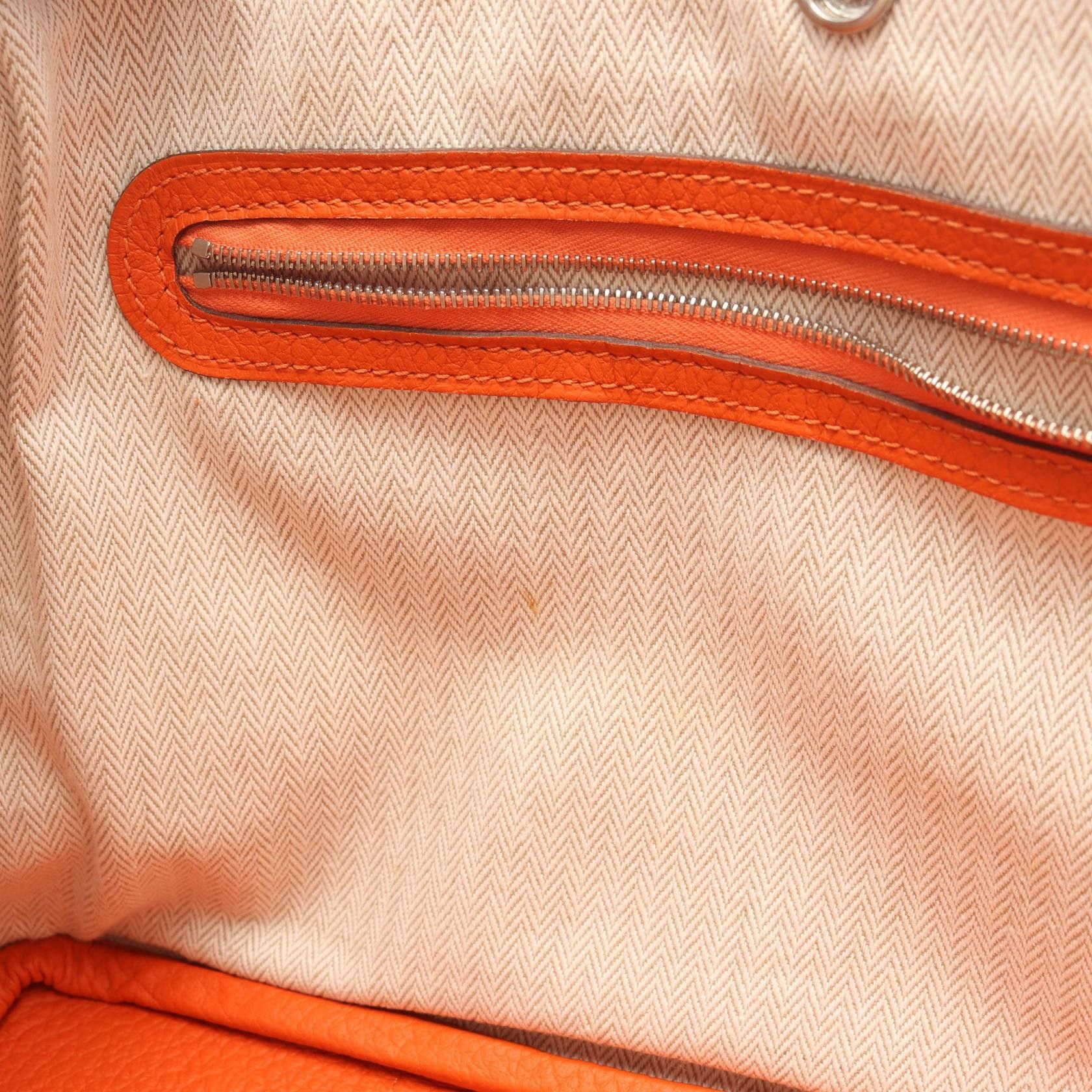 Hermes Hermes Hermes Garden Party TPM Vache Country Tote Bag Leather Tote Bag R DUTY FREE for USA Size ONE SIZE - 7 Thumbnail