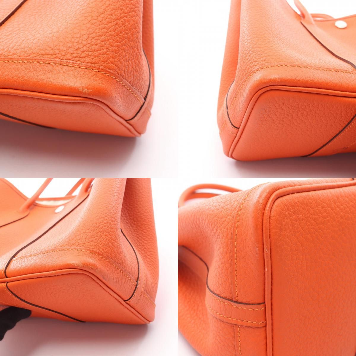 Hermes Hermes Hermes Garden Party TPM Vache Country Tote Bag Leather Tote Bag R DUTY FREE for USA Size ONE SIZE - 9 Thumbnail