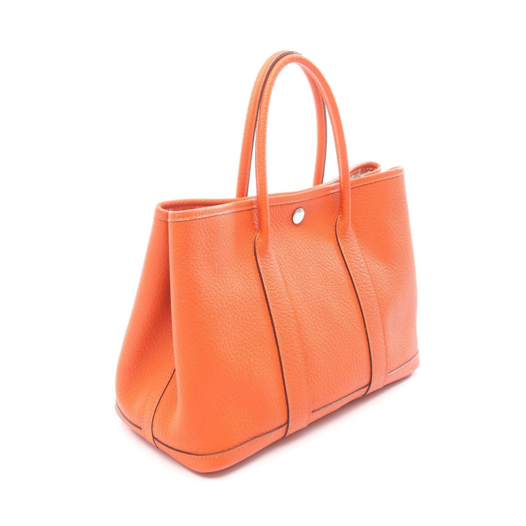 Hermes Hermes Hermes Garden Party TPM Vache Country Tote Bag Leather Tote Bag R DUTY FREE for USA Size ONE SIZE - 2 Thumbnail