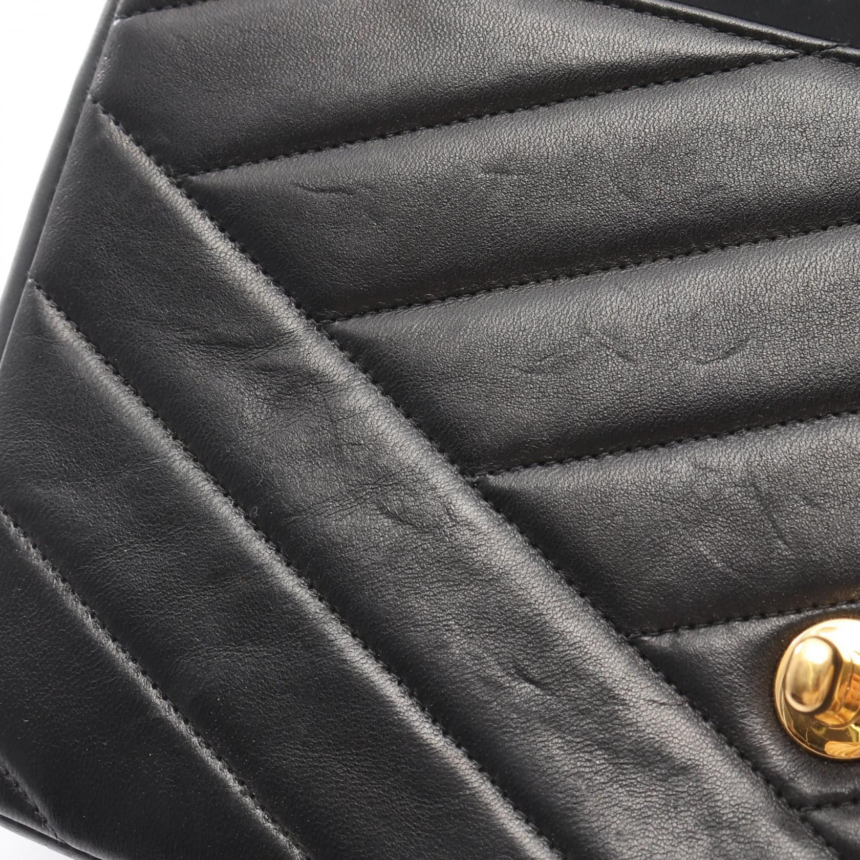 Chanel Chanel Chanel Bias Stitch Lambskin Shoulder Bag Leather Shoulder Bag DUTY FREE for USA Size ONE SIZE - 7 Thumbnail