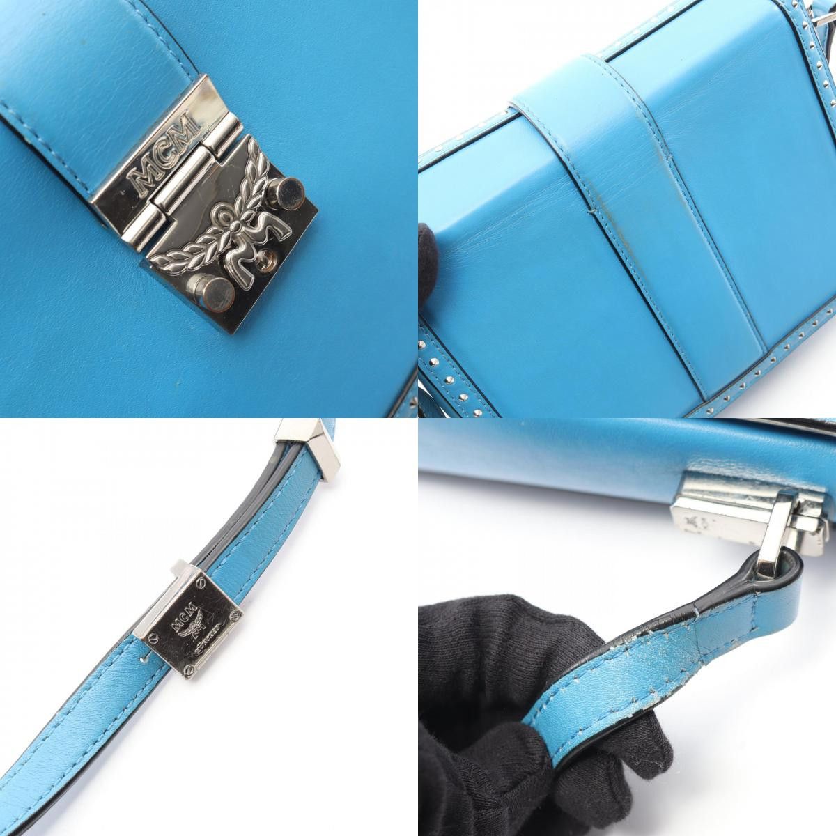 MCM MCM MCM Leather Shoulder Bag Leather Shoulder Bag DUTY FREE for USA Size ONE SIZE - 10 Thumbnail
