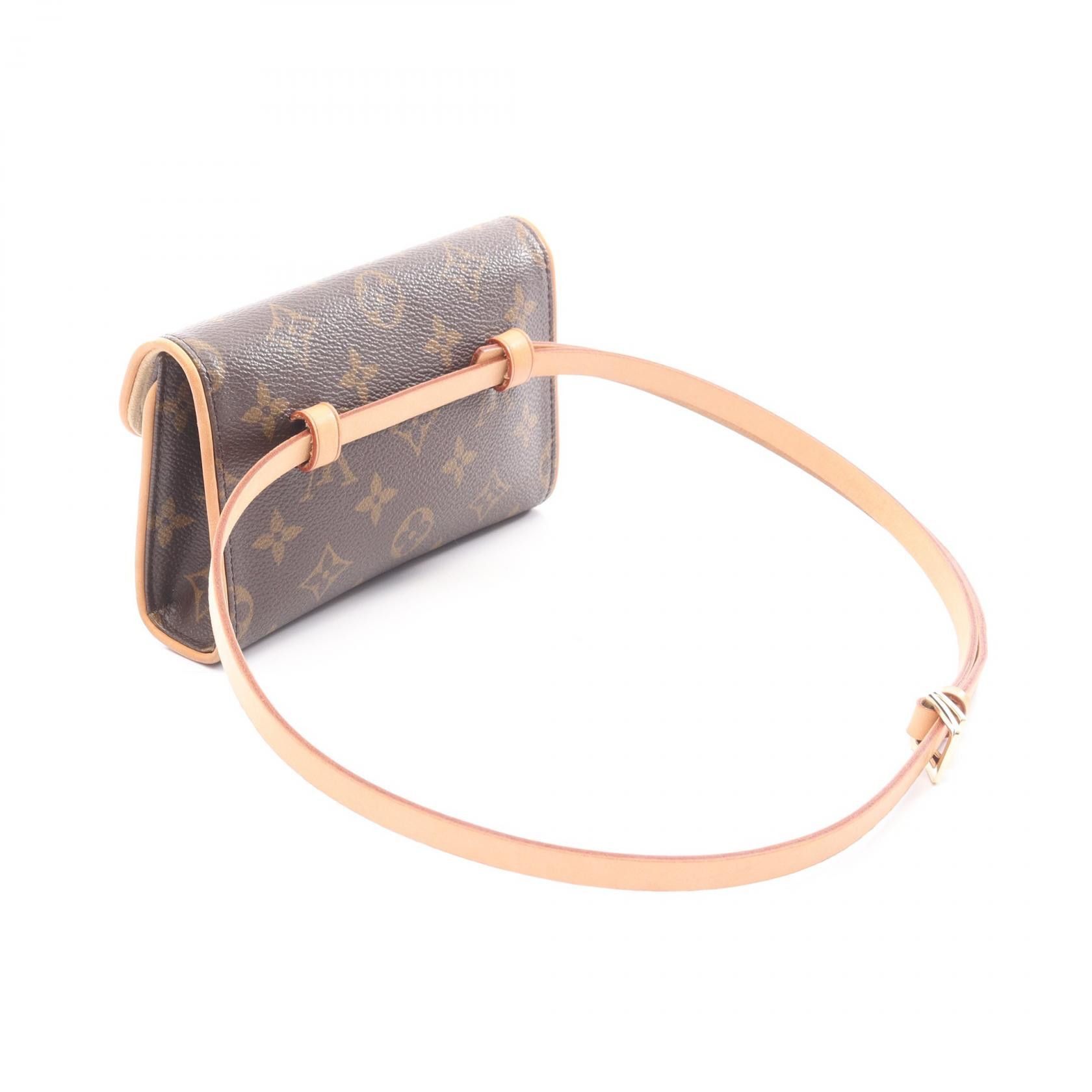 Louis Vuitton Louis Vuitton Louis Vuitton Pochette Florentine Monogram waist bag Textile Belt Bag M51855 DUTY FREE for USA Size ONE SIZE - 2 Thumbnail