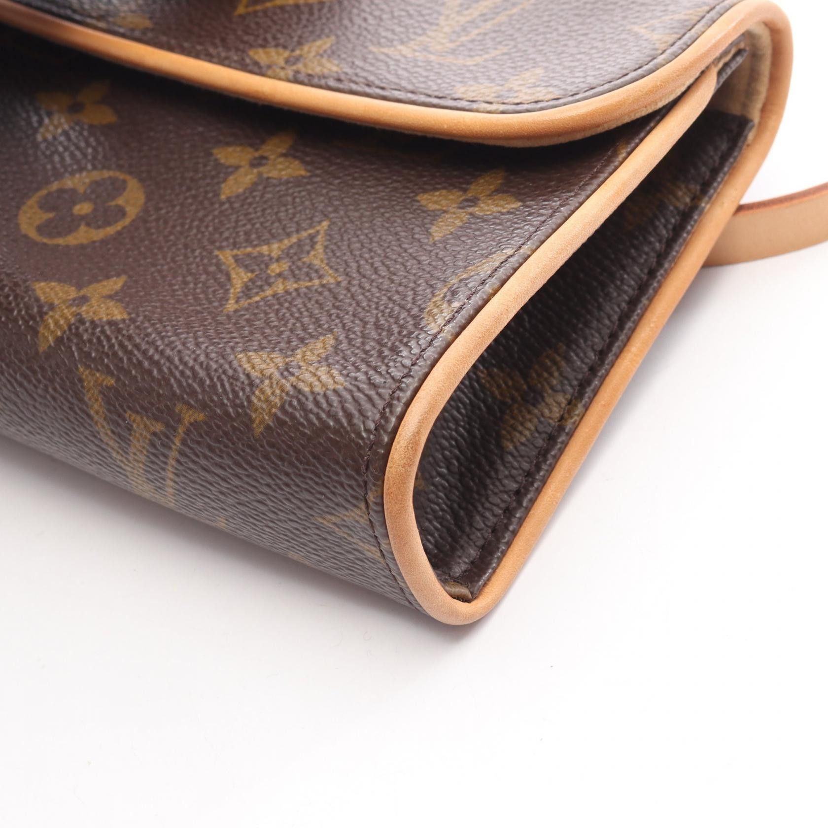 Louis Vuitton Louis Vuitton Louis Vuitton Pochette Florentine Monogram waist bag Textile Belt Bag M51855 DUTY FREE for USA Size ONE SIZE - 8 Thumbnail