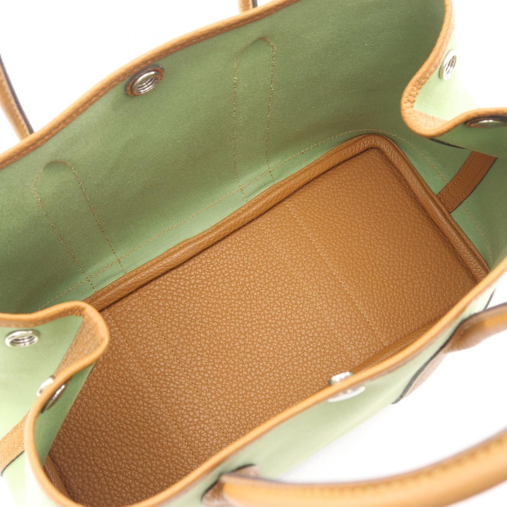 Hermes Hermes Hermes Garden Party TPM Negonda Tote Bag Leather Tote Bag Y DUTY FREE for USA Size ONE SIZE - 3 Thumbnail