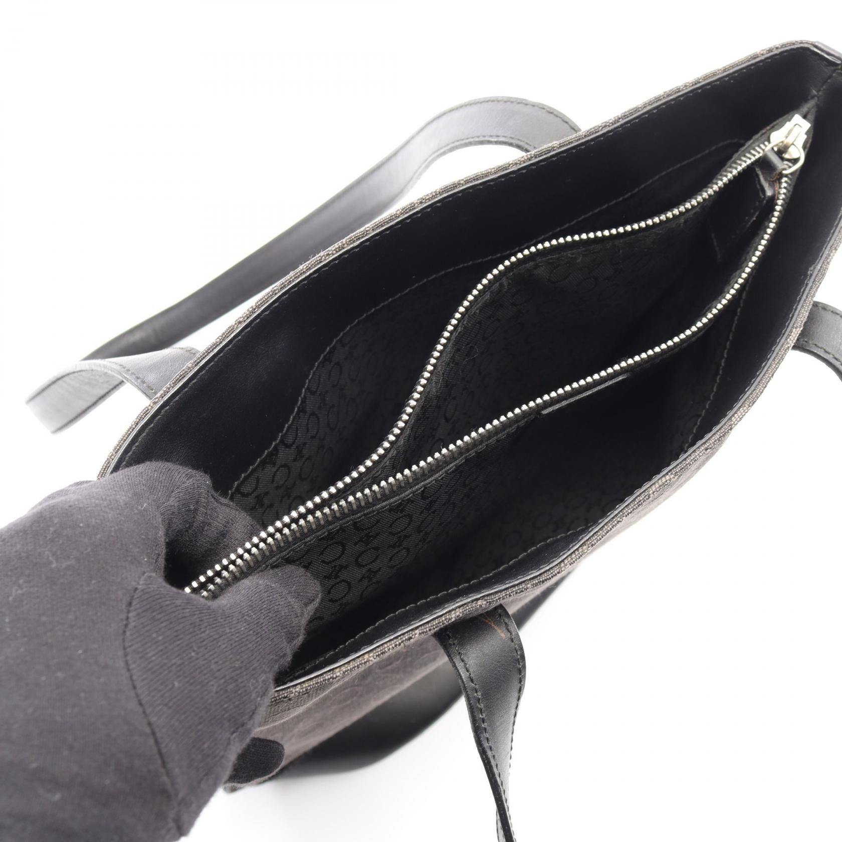 Celine Celine CELINE C Macadam Leather Tote Bag Leather Tote Bag DUTY FREE for USA Size ONE SIZE - 3 Thumbnail