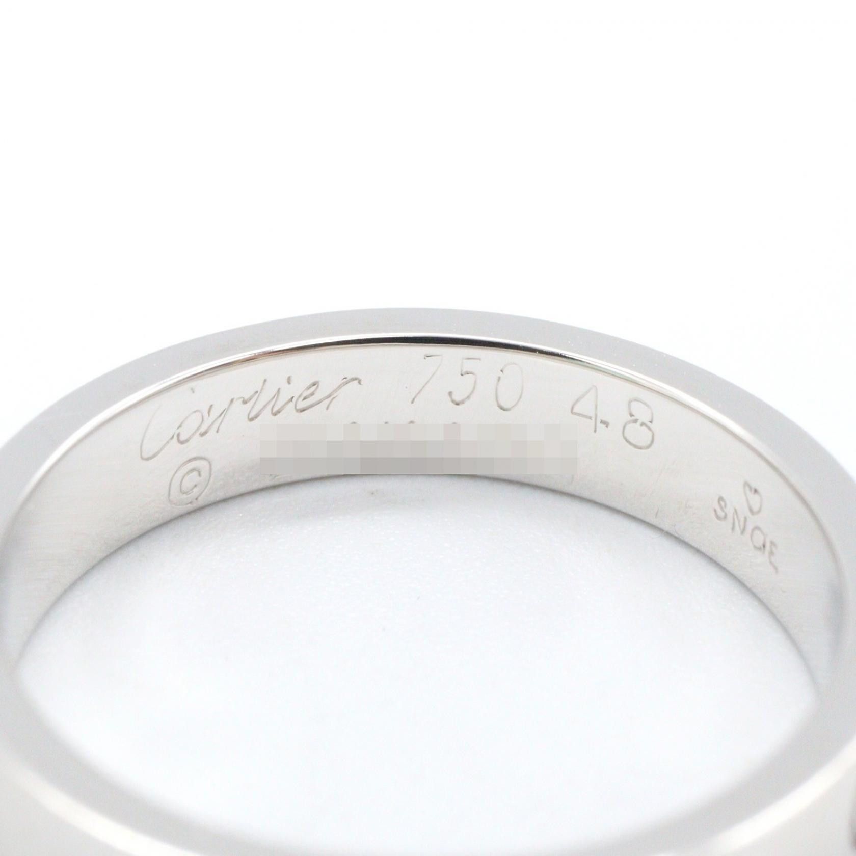 Cartier Cartier Cartier Love Au750 White Gold Ring Size 7.5 Precious Metal Ring B4085100 DUTY FREE for USA Size ONE SIZE - 3 Thumbnail