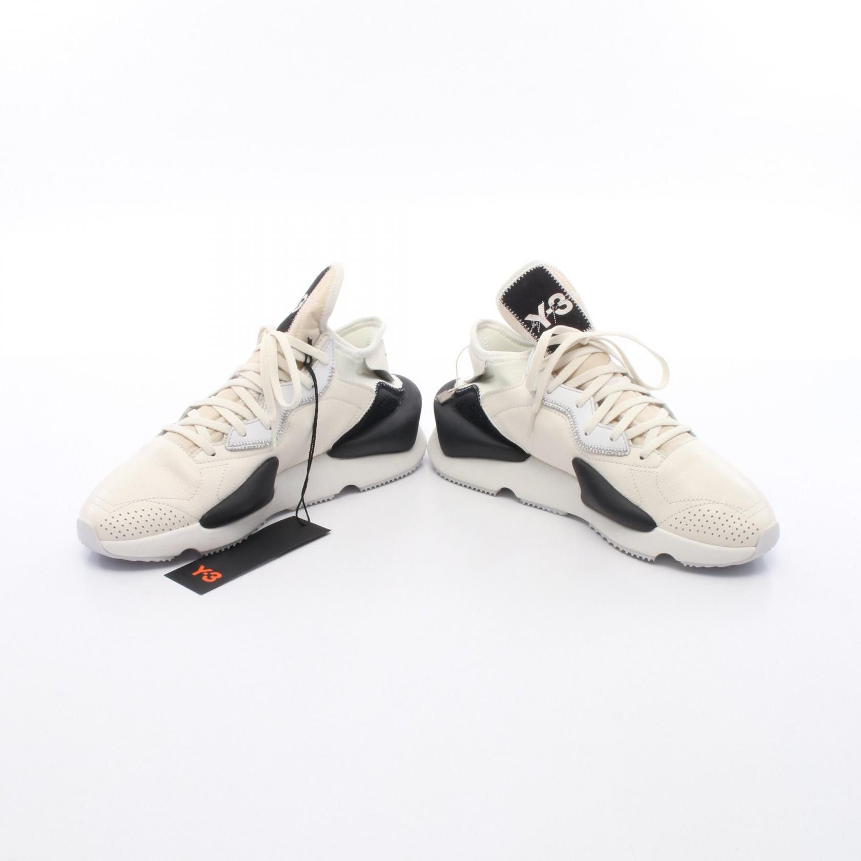 Other Other Y-3 KAIWA Leather Sneakers Leather Shoes BC0907 DUTY FREE for USA Size ONE SIZE - 3 Thumbnail