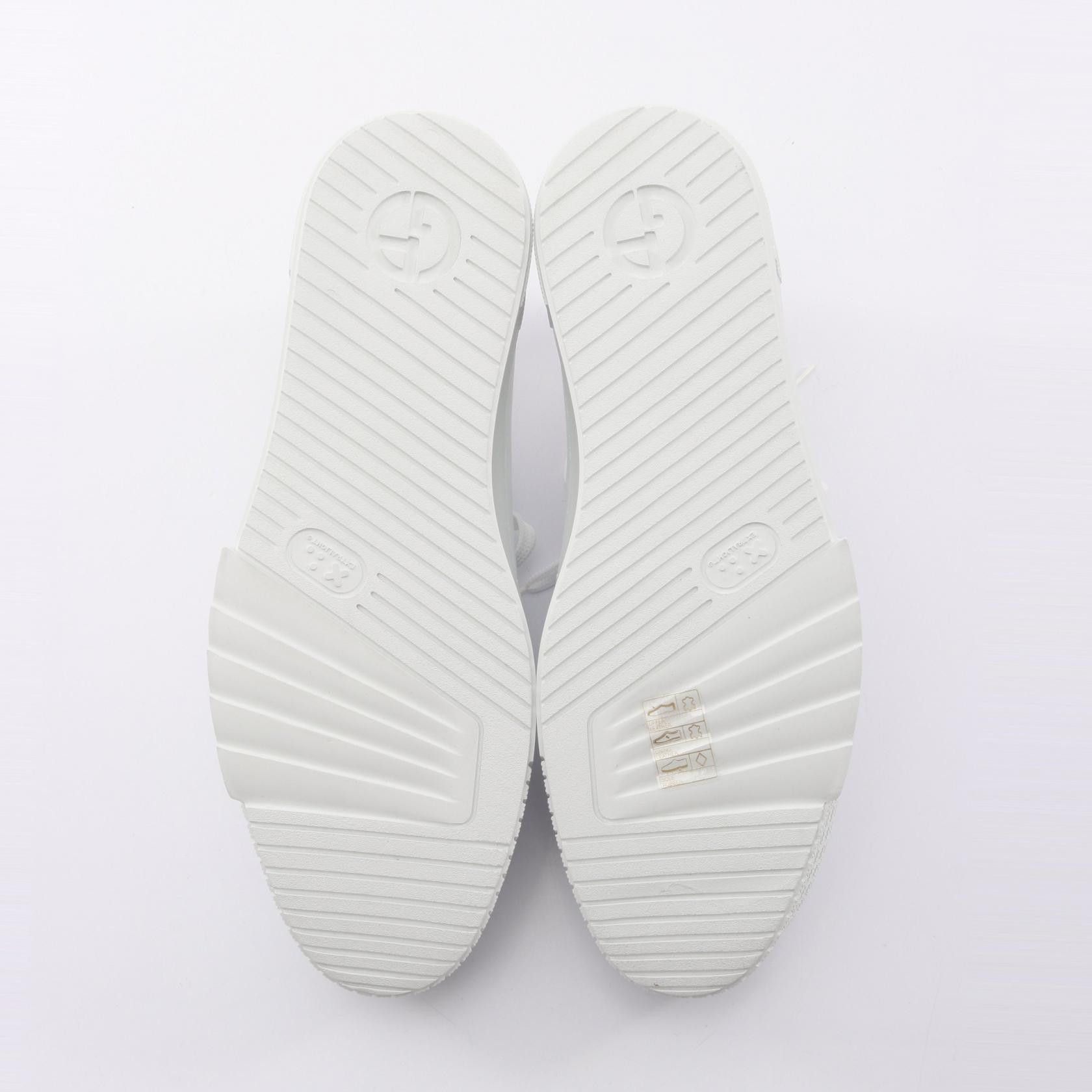 Giorgio Armani Giorgio Armani Giorgio Armani Leather Sneakers Leather Shoes DUTY FREE for USA Size ONE SIZE - 4 Thumbnail