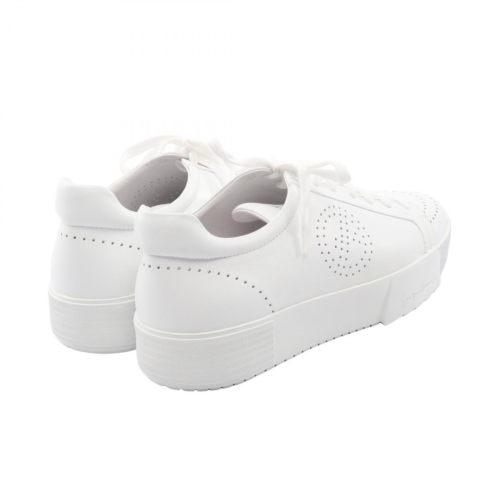 Giorgio Armani Giorgio Armani Giorgio Armani Leather Sneakers Leather Shoes DUTY FREE for USA Size ONE SIZE - 2 Thumbnail