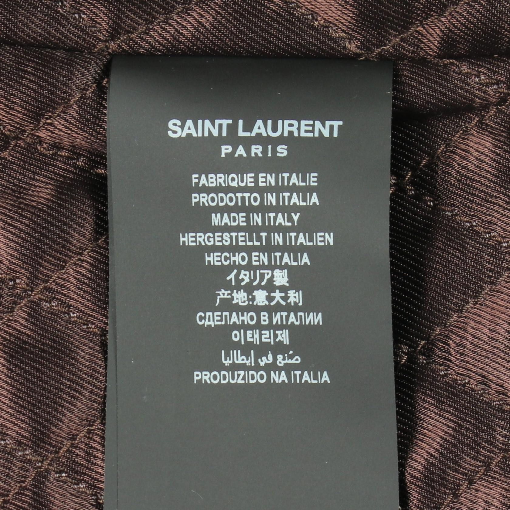 Other Other Saint Laurent Paris Corduroy Wool Cotton Jacket Textile Outerwear 629634 DUTY FREE for USA Size ONE SIZE - 6 Thumbnail