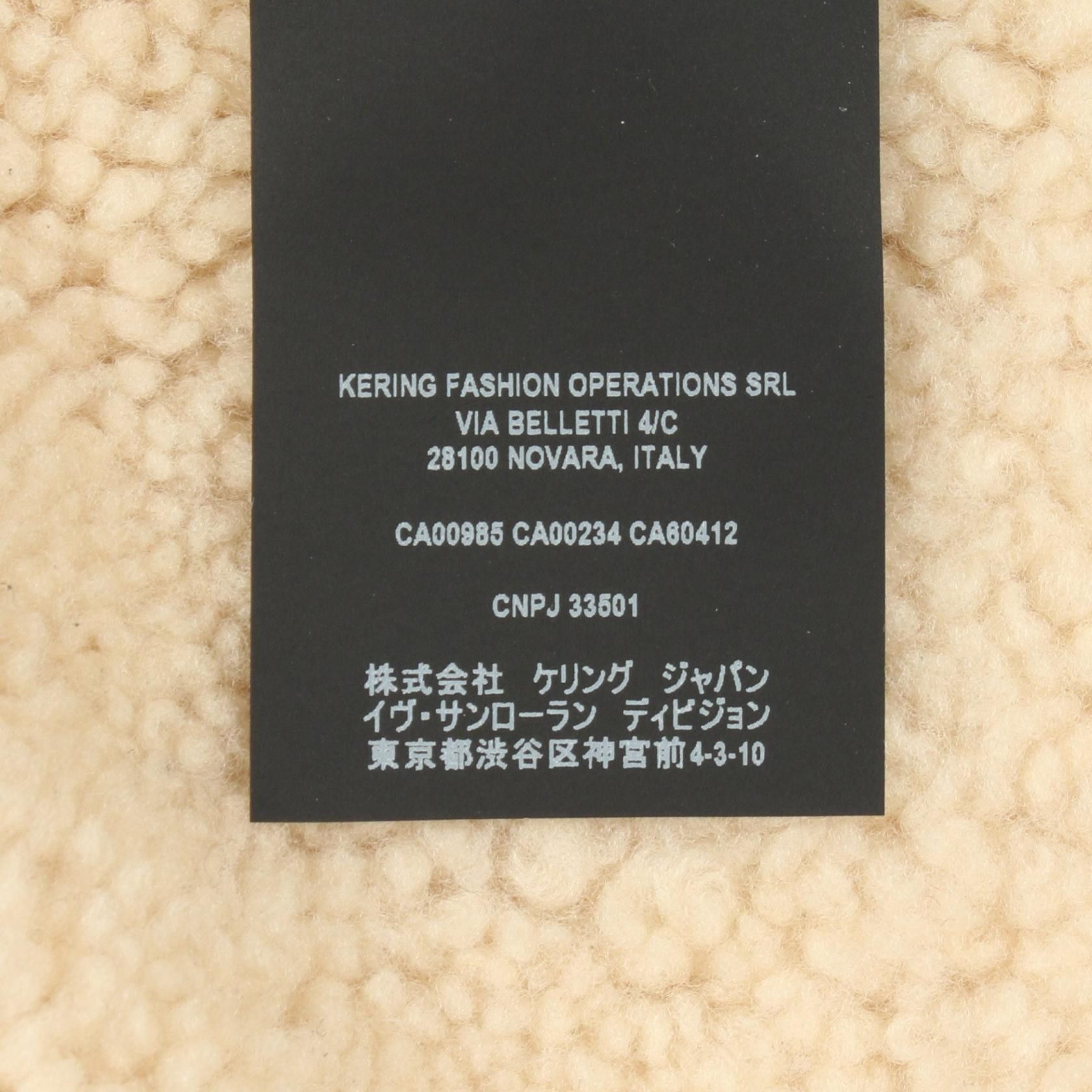 Other Other Saint Laurent Paris Shearling Leather Jacket Leather Outerwear 630325 DUTY FREE for USA Size ONE SIZE - 4 Thumbnail