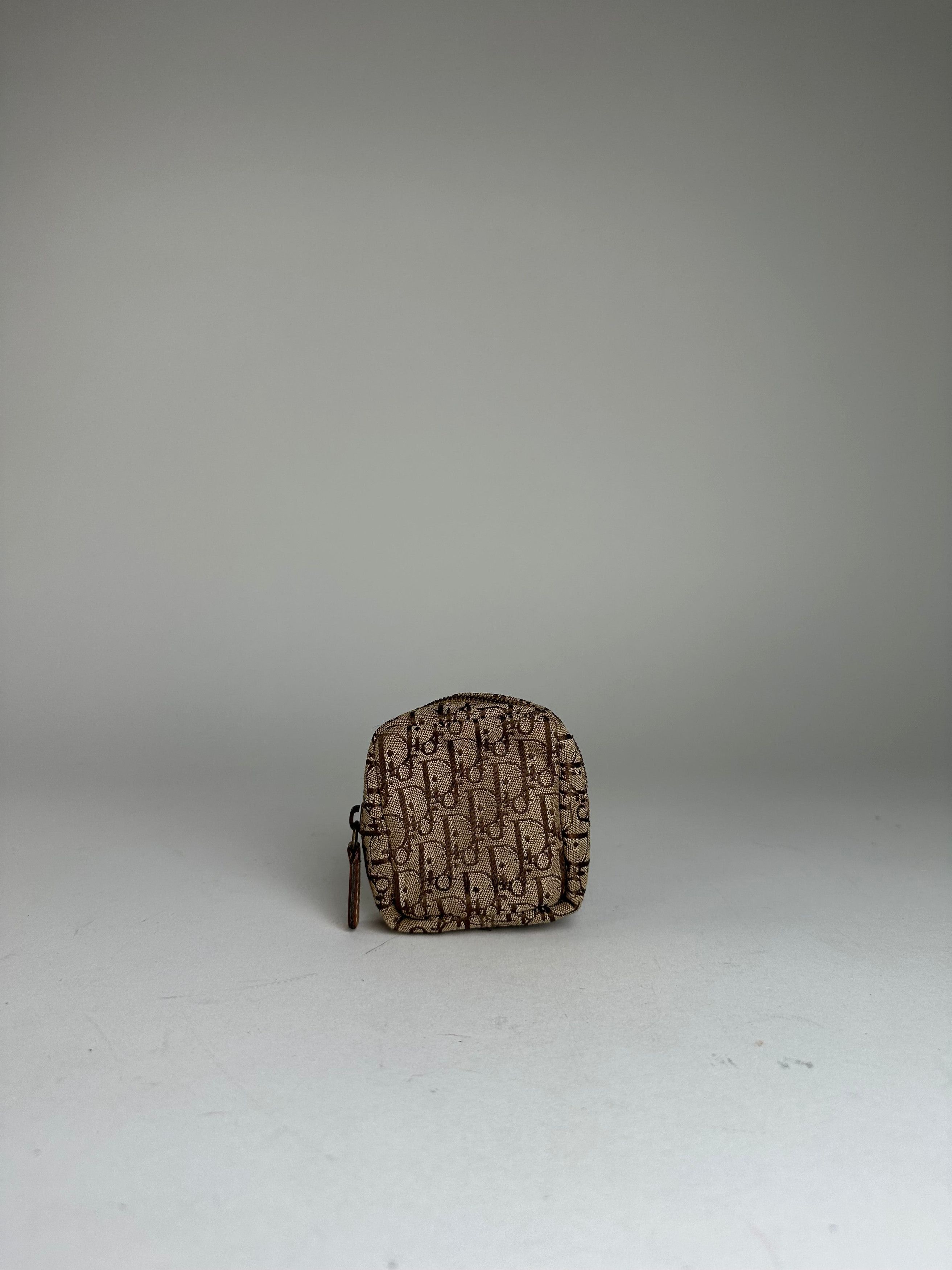 Dior Vintage Oblique Monogram Purse Brown Size ONE SIZE - 11 Thumbnail
