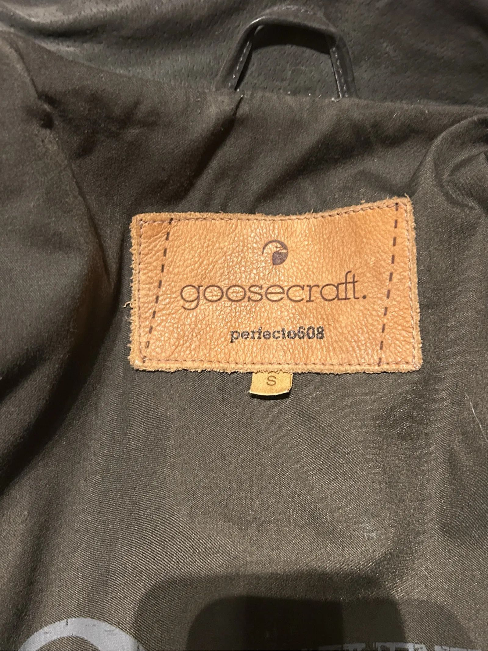 GOOSECRAFT Goosecraft Perfecto608 Leather Jacket Size US S / EU 44-46 / 1 - 2 Thumbnail