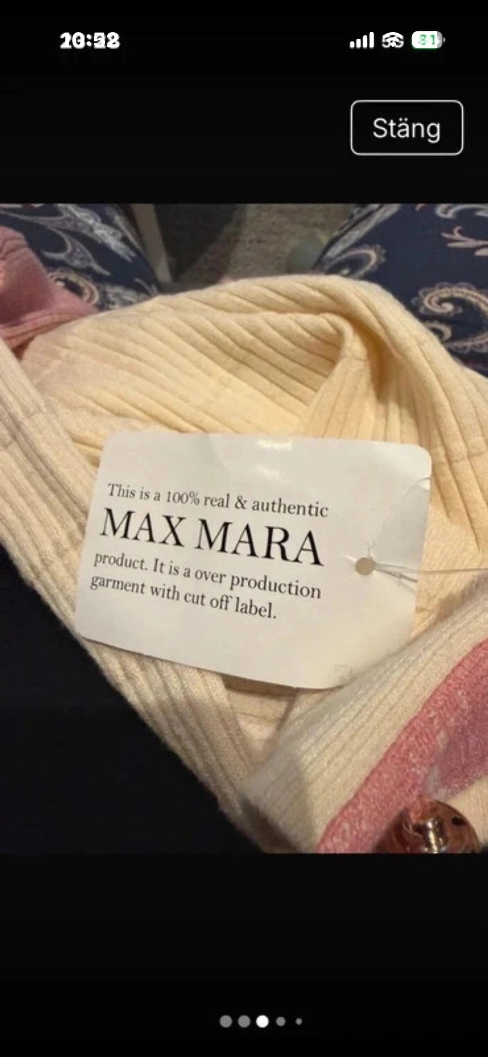 Max Mara Max Mara MAX MARA Polo knit Size XS / US 0-2 / IT 36-38 - 5 Thumbnail