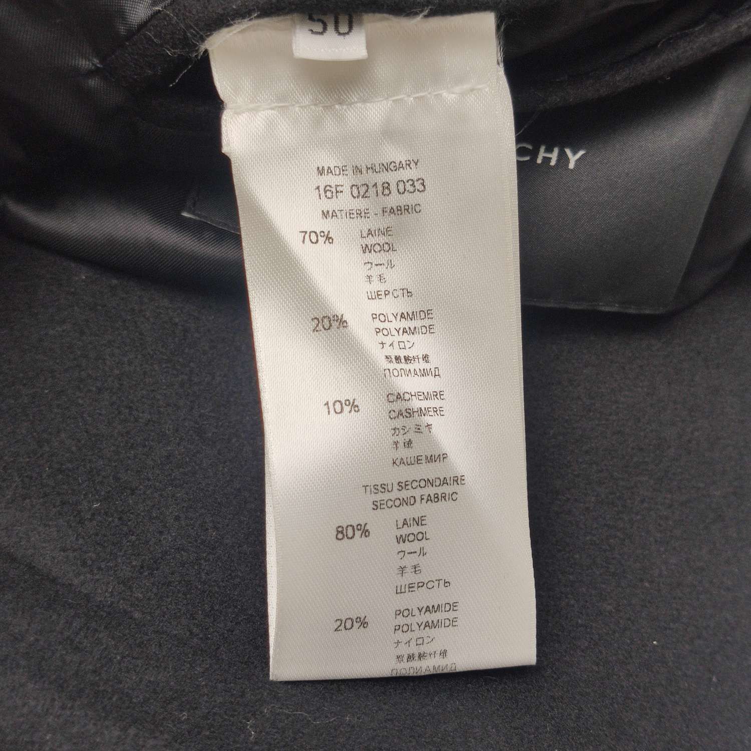 Givenchy Givenchy Men xl Heavy Coats Size US XL / EU 56 / 4 - 8 Thumbnail