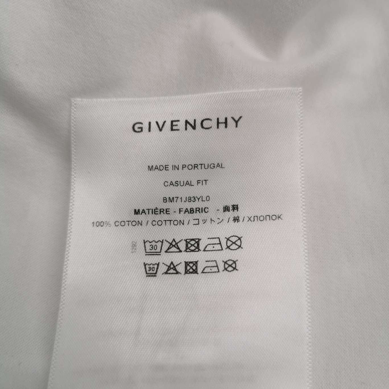 Givenchy Givenchy Men l Short Sleeve Shirts Size US L / EU 52-54 / 3 - 8 Thumbnail