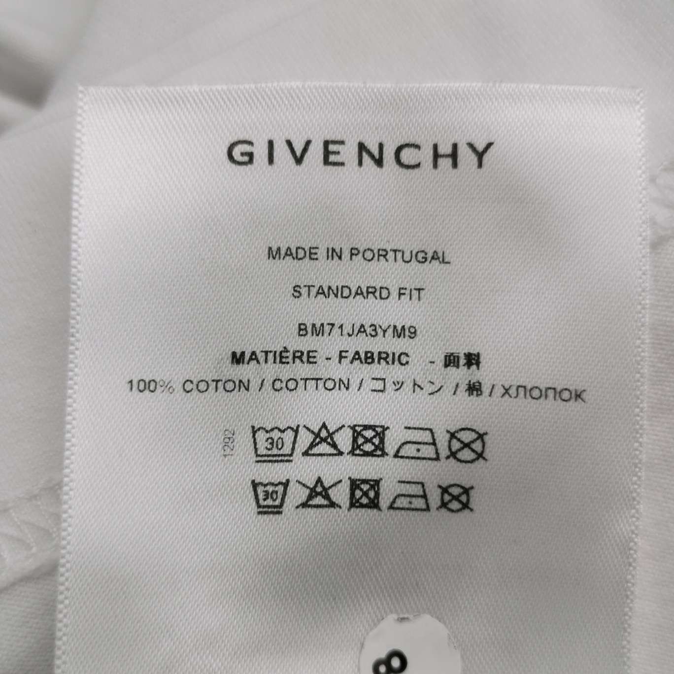 Givenchy Givenchy Men m Short Sleeve Shirts Size US M / EU 48-50 / 2 - 8 Thumbnail